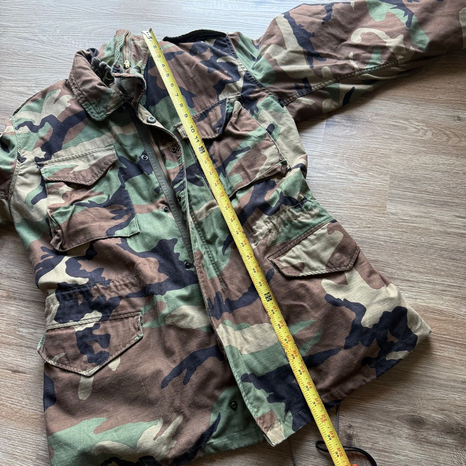 Vintage Vintage U.S. Army Cold Weather Camouflage Field Jacket Size US M / EU 48-50 / 2 - 7 Thumbnail