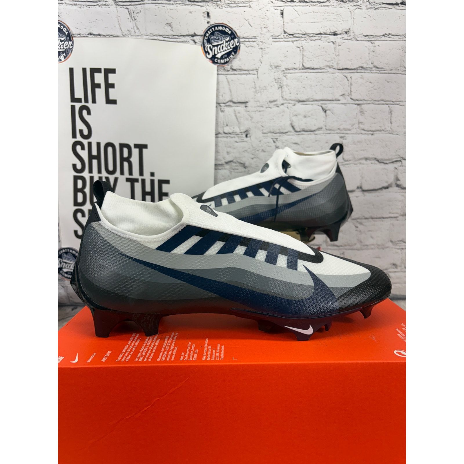 Nike Nike Vapor Edge 360 Pro Ghost Lace Football Cleats Men 14.5 Size US 15 / EU 48 - 1 Thumbnail