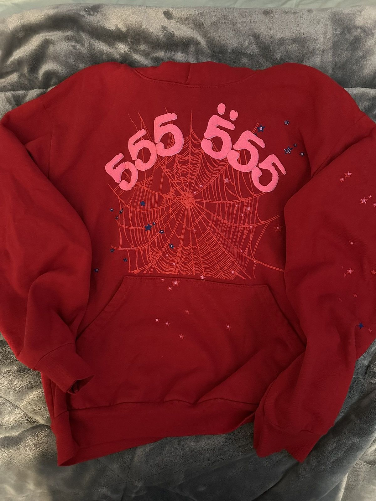 Spider Worldwide Red Spider Hoodie 555 | Grailed