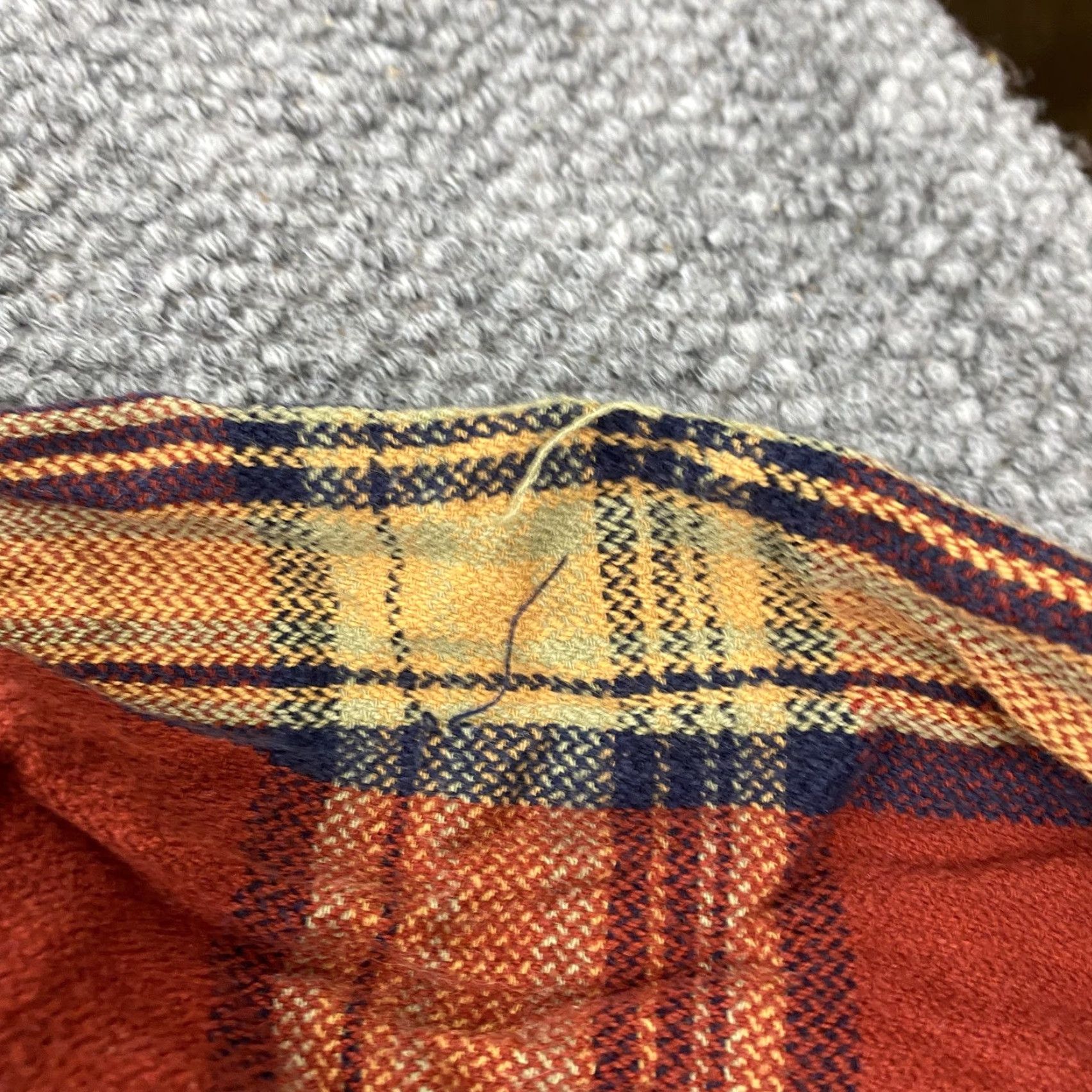 Vintage Woolrich Flannel Shirt Mens XL Orange Plaid Long Sleeve Button-Up Outdoor Size US XL / EU 56 / 4 - 4 Thumbnail