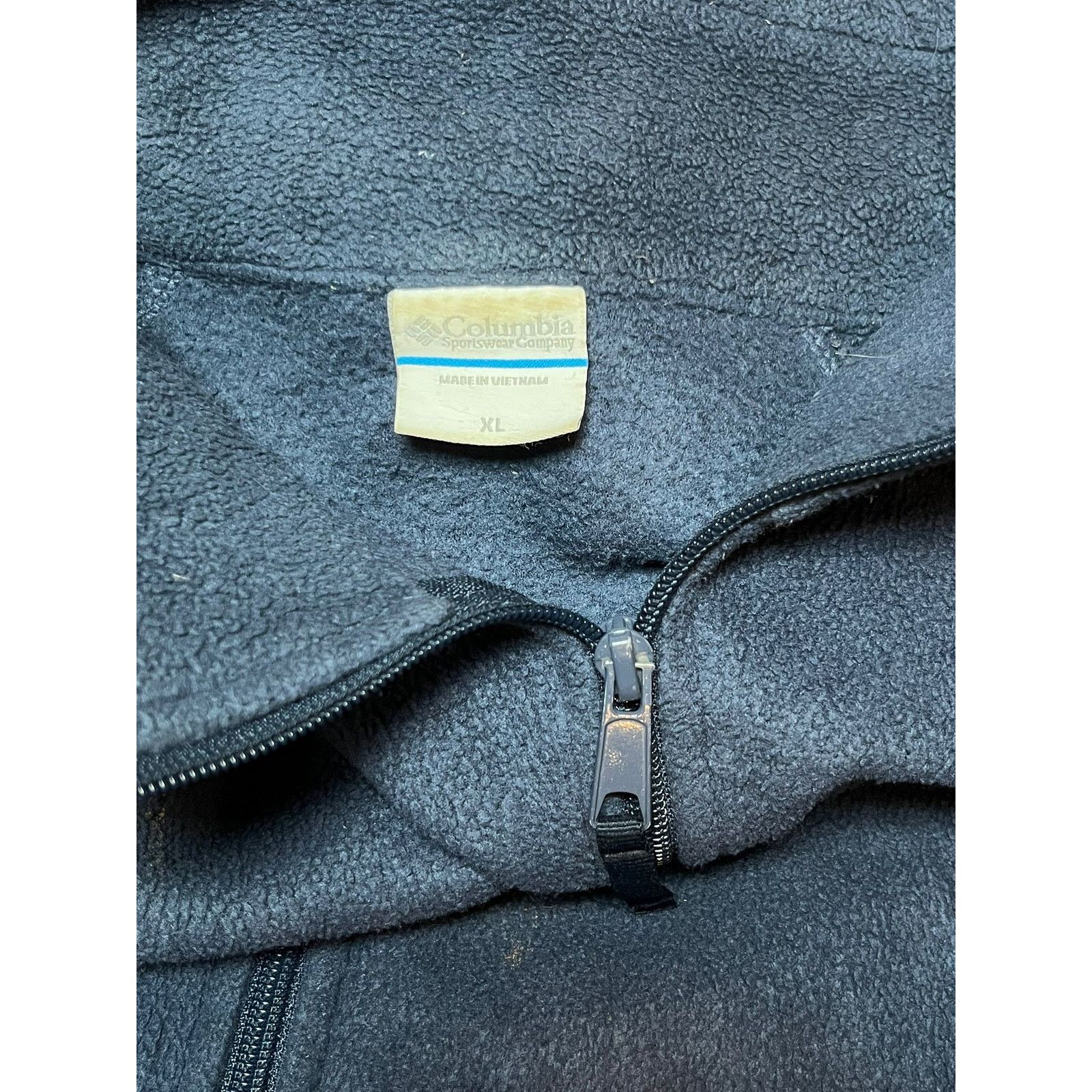 Columbia 🧥 Columbia Full-Zip Fleece Jacket – Navy Blue Size XL Size XL / US 12-14 / IT 48-50 - 4 Thumbnail