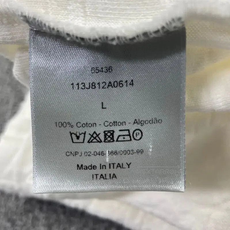 Dior Dior White Cotton Women's T. Size L / US 10 / IT 46 - 5 Thumbnail