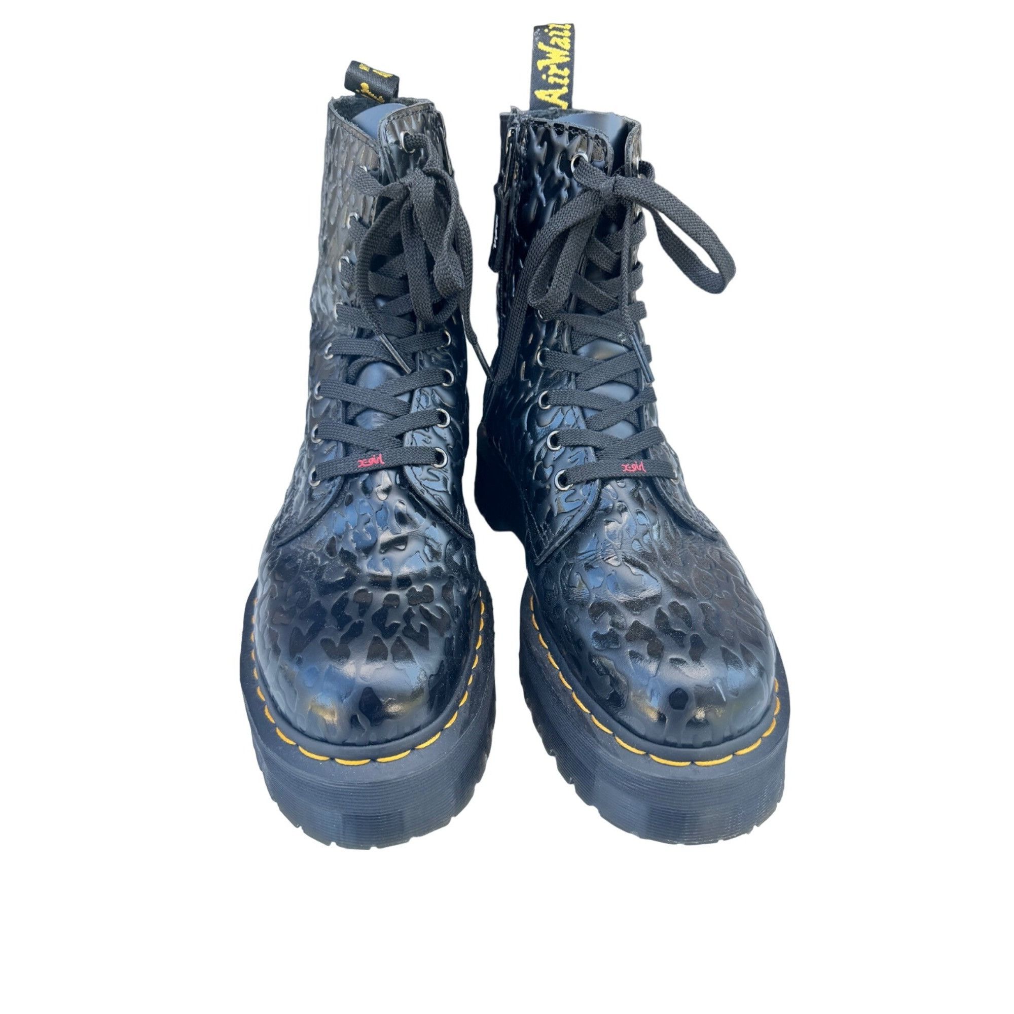 Streetwear Dr. Martens Jadon Max X Girl Leopard Emboss Smooth 