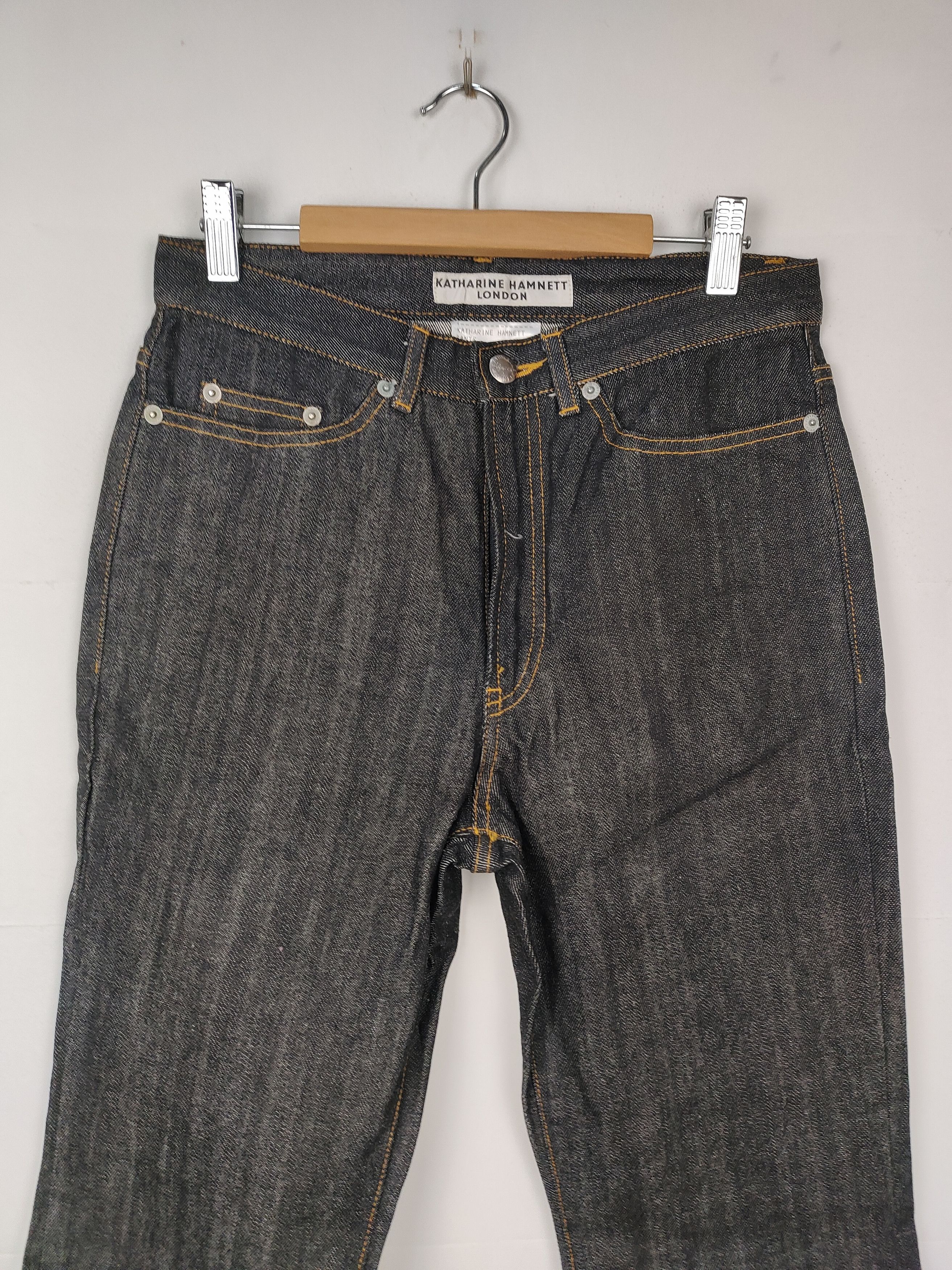 Katharine Hamnett London Katharine Hamnett London Flared Jeans Pant Size US 28 / EU 44 - 2 Thumbnail