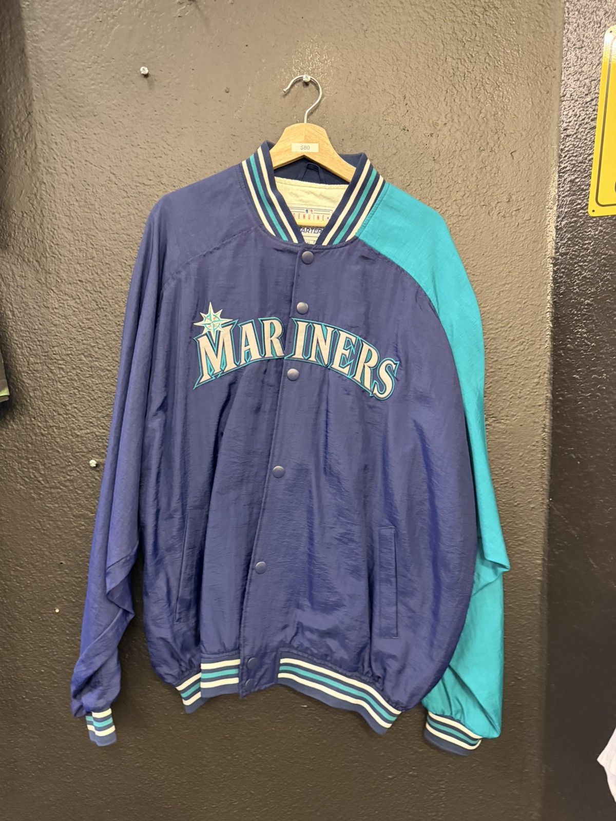 Starter Vintage Mariners Starter Jacket Size US XXL / EU 58 / 5 - 1 Thumbnail
