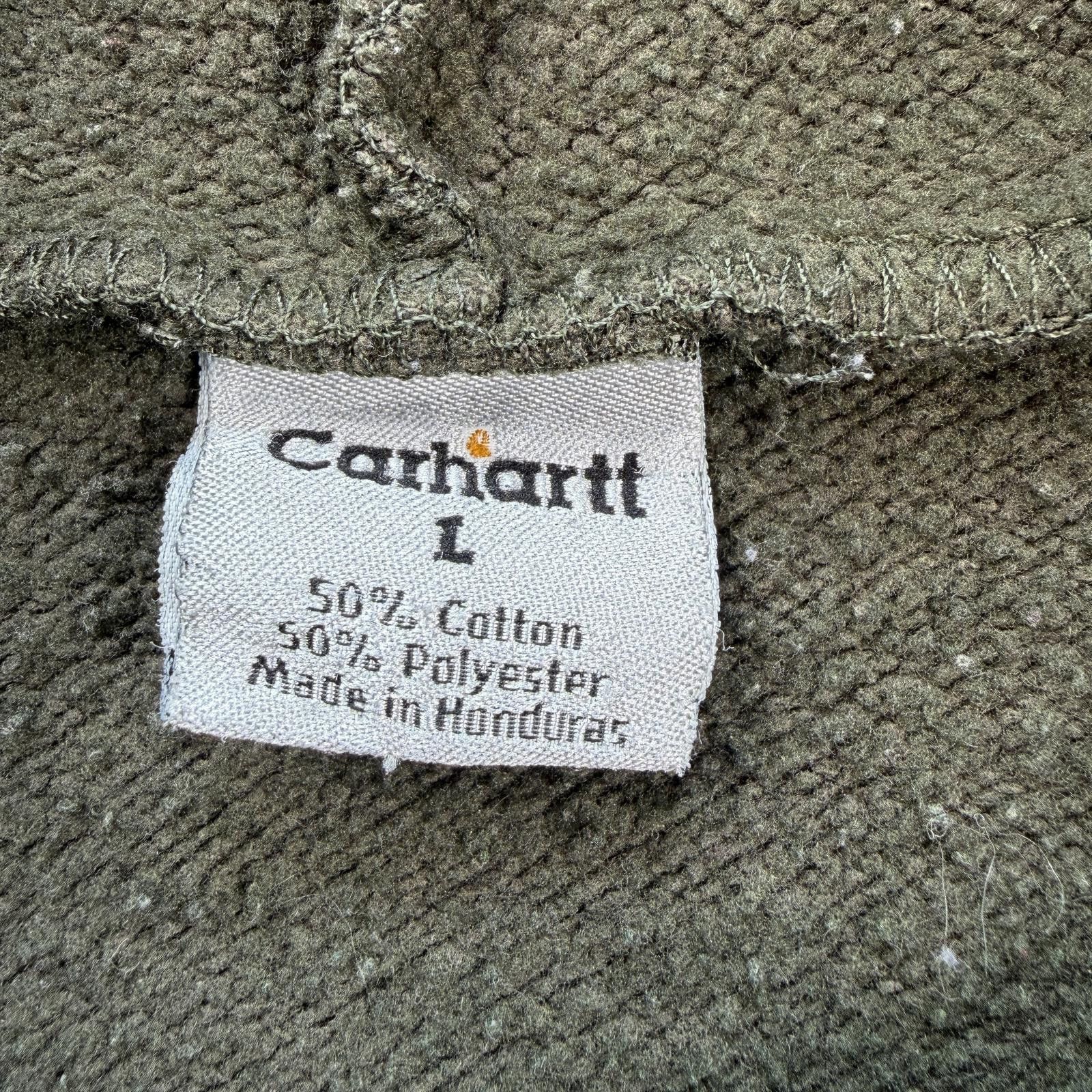 Carhartt Carhartt Olive Green Pullover Hoodie Mens Large Workwear Size US L / EU 52-54 / 3 - 4 Thumbnail