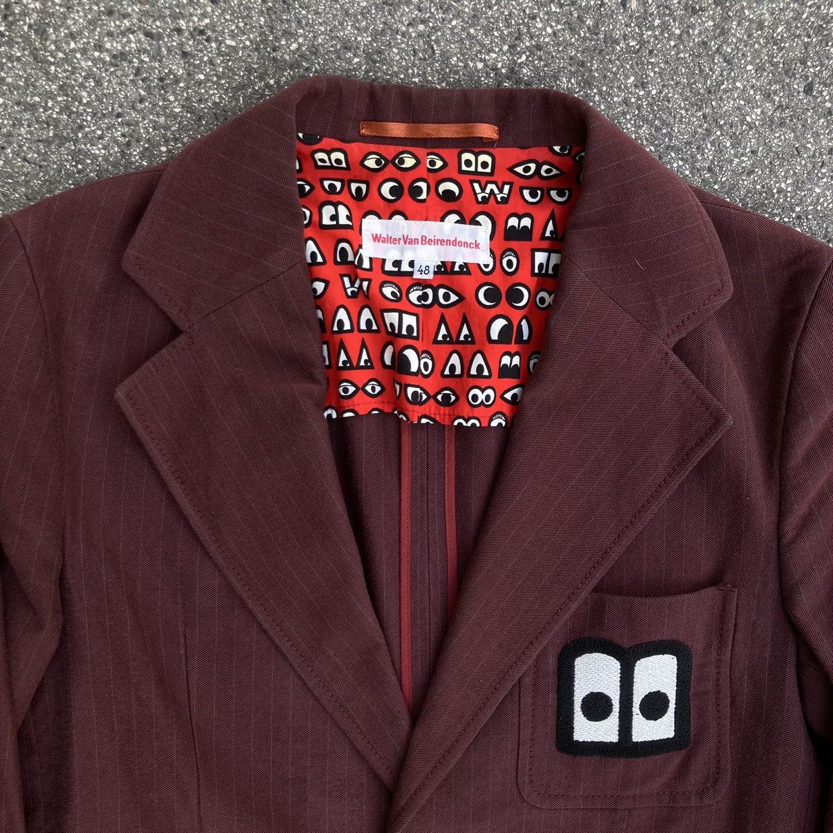 Walter Van Beirendonck Walter van Beirendonck AW2005 Eyes Blazer Size US M / EU 48-50 / 2 - 2 Thumbnail