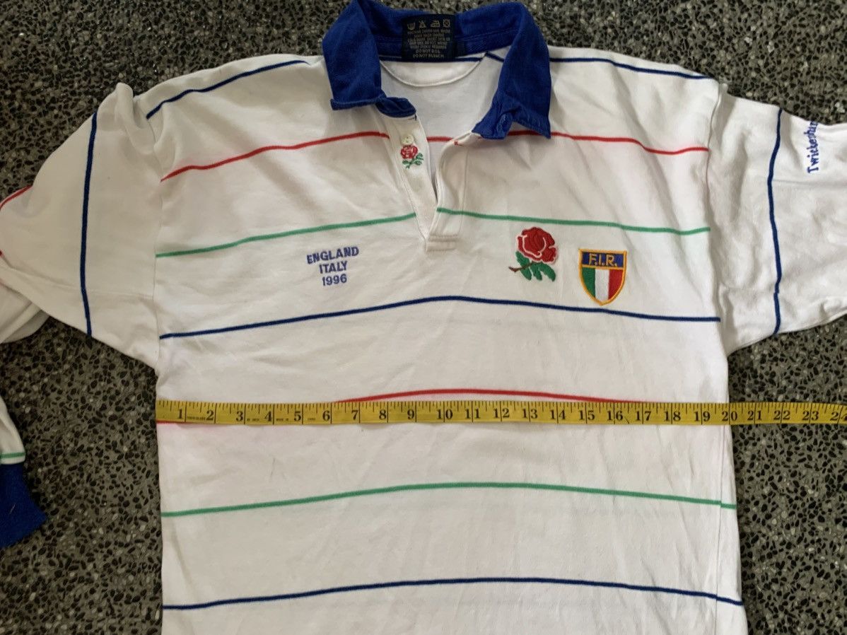 Vintage Vintage England v Italy Twickenham Rugby 1996 Shirt Size US M / EU 48-50 / 2 - 8 Thumbnail