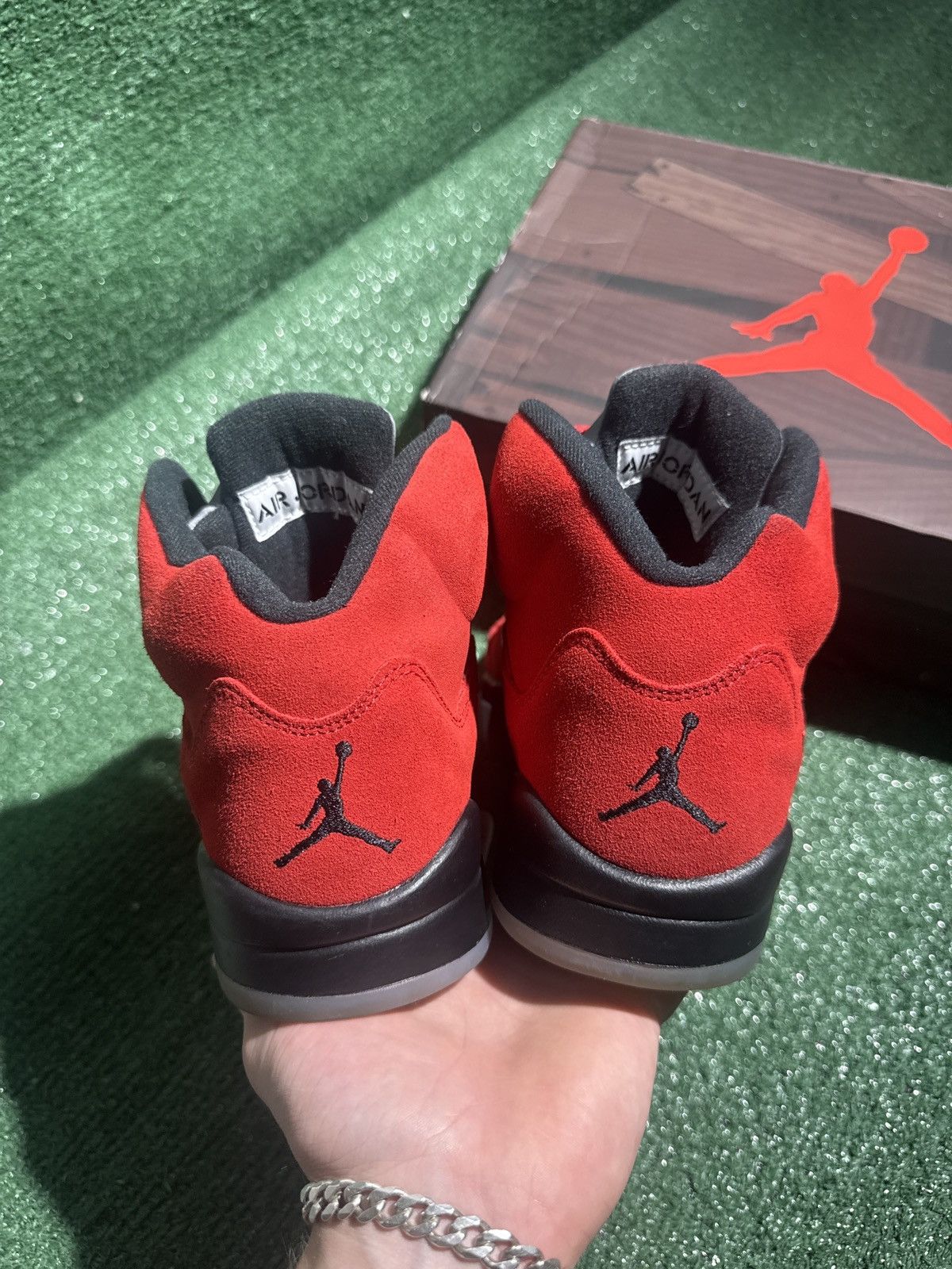 Jordan Brand Jordan 5 Raging Bull Red 2021 Size US 8 / EU 41 - 3 Thumbnail