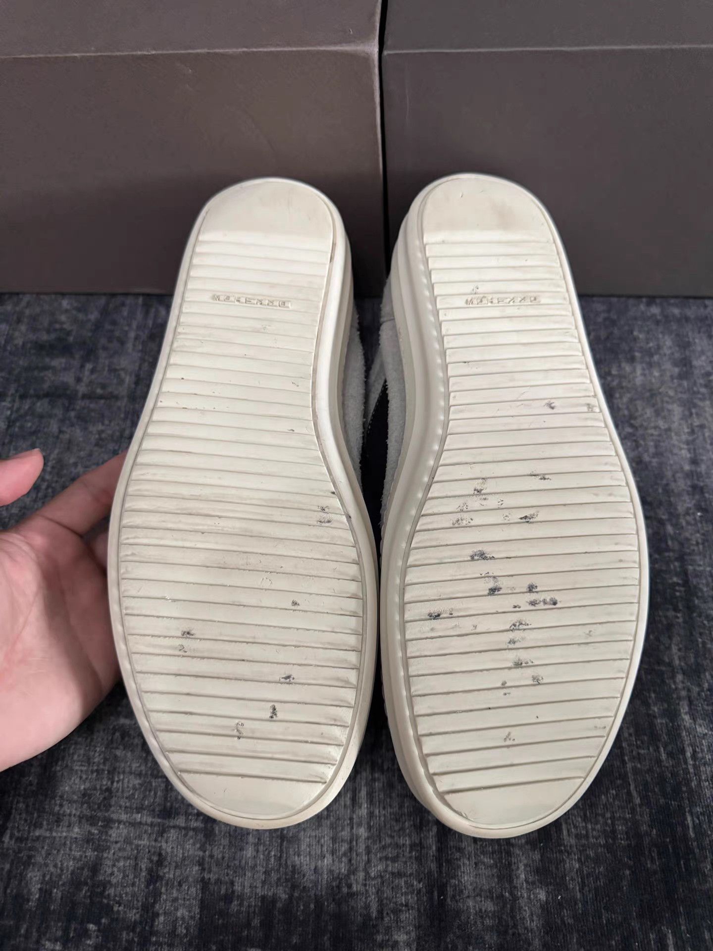 Rick Owens Rick Owens DRKSHDW Blue Geobasket Size US 10 / EU 43 - 5 Thumbnail