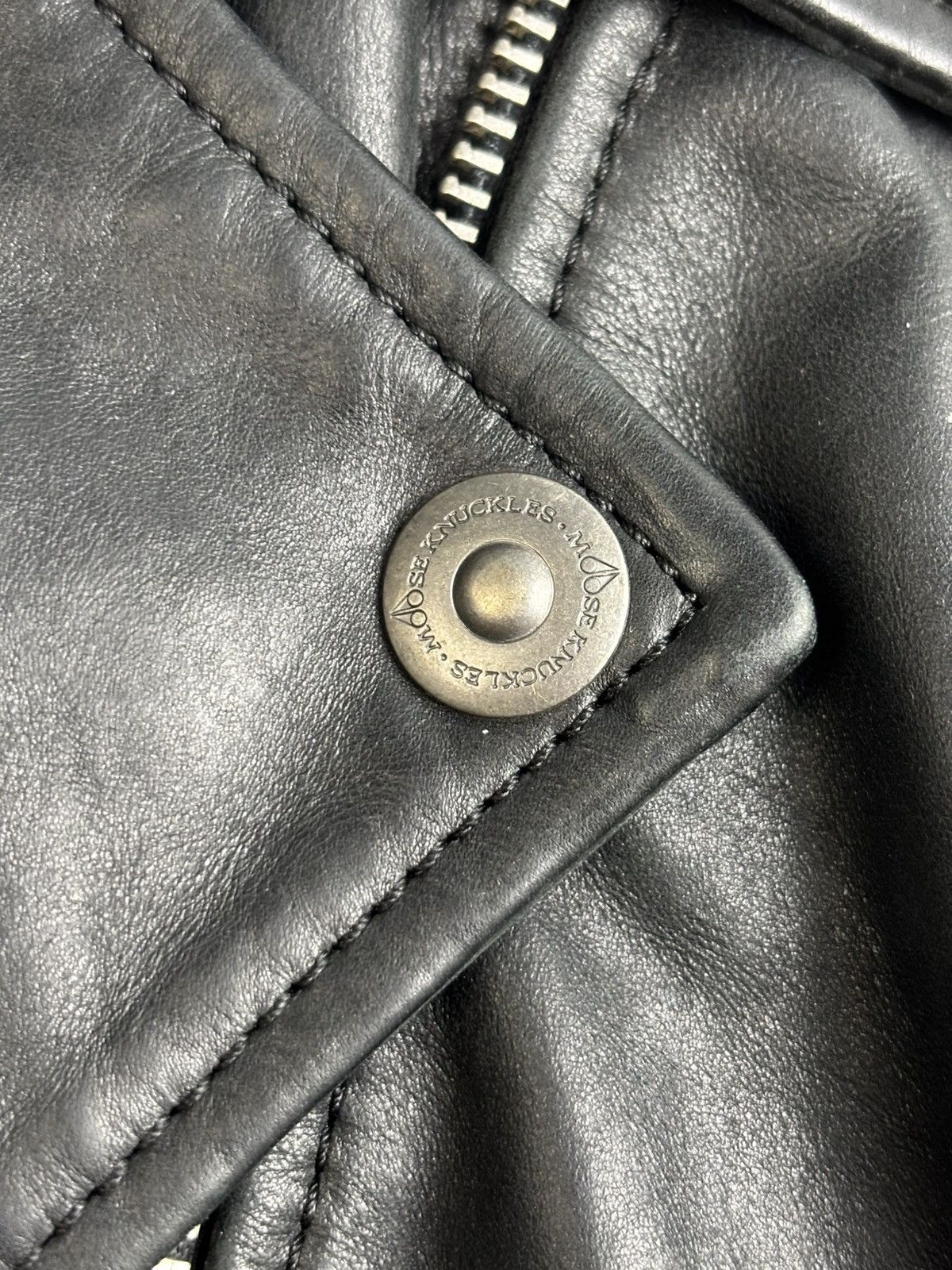 Moose Knuckles Leather Jacket