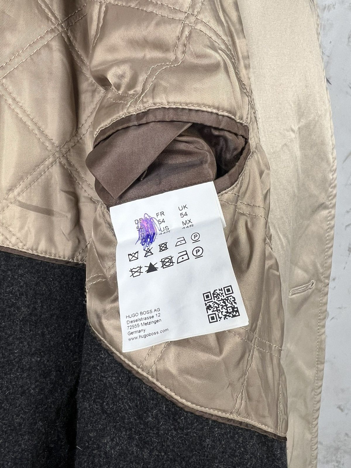 Hugo Boss Hugo Boss Trench Coat Jacket Size 54 XL Size US XL / EU 56 / 4 - 8 Thumbnail