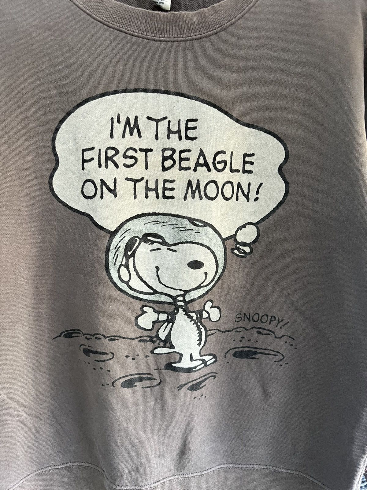🔥Distressed Uniqlo x Peanuts Crewneck Sweatshirt