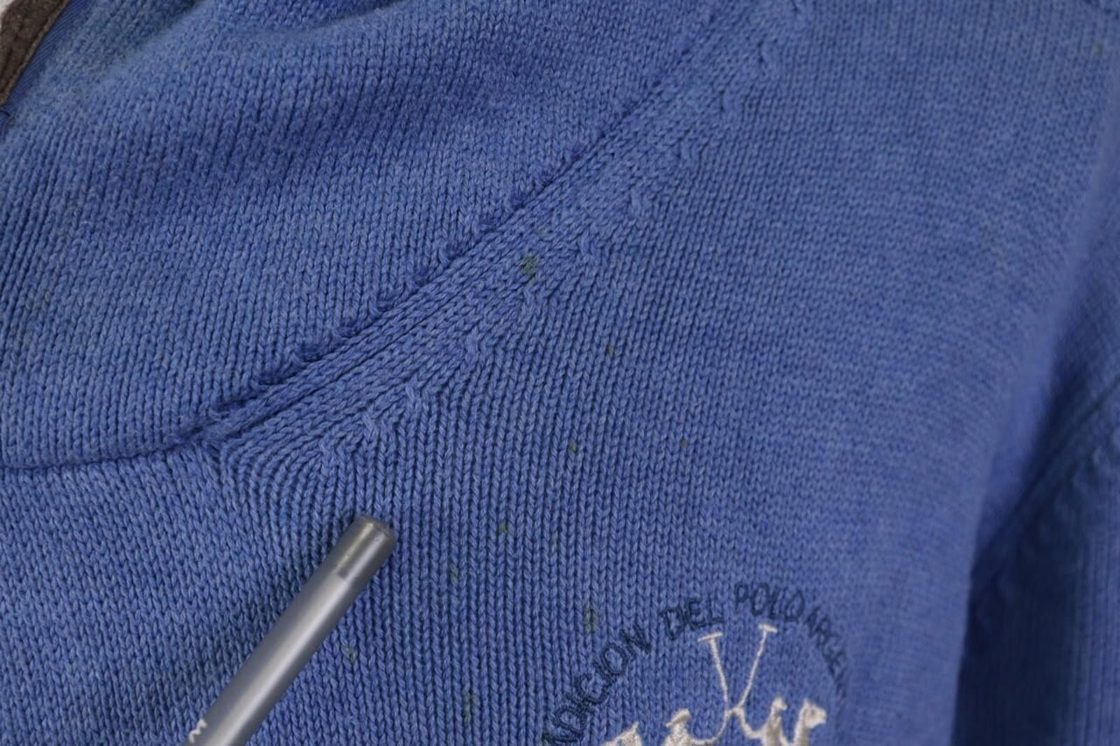 La Martina La Martina Buenos Aires Blue Knit Sweater Size 2XL / XXL Size US XXL / EU 58 / 5 - 7 Thumbnail