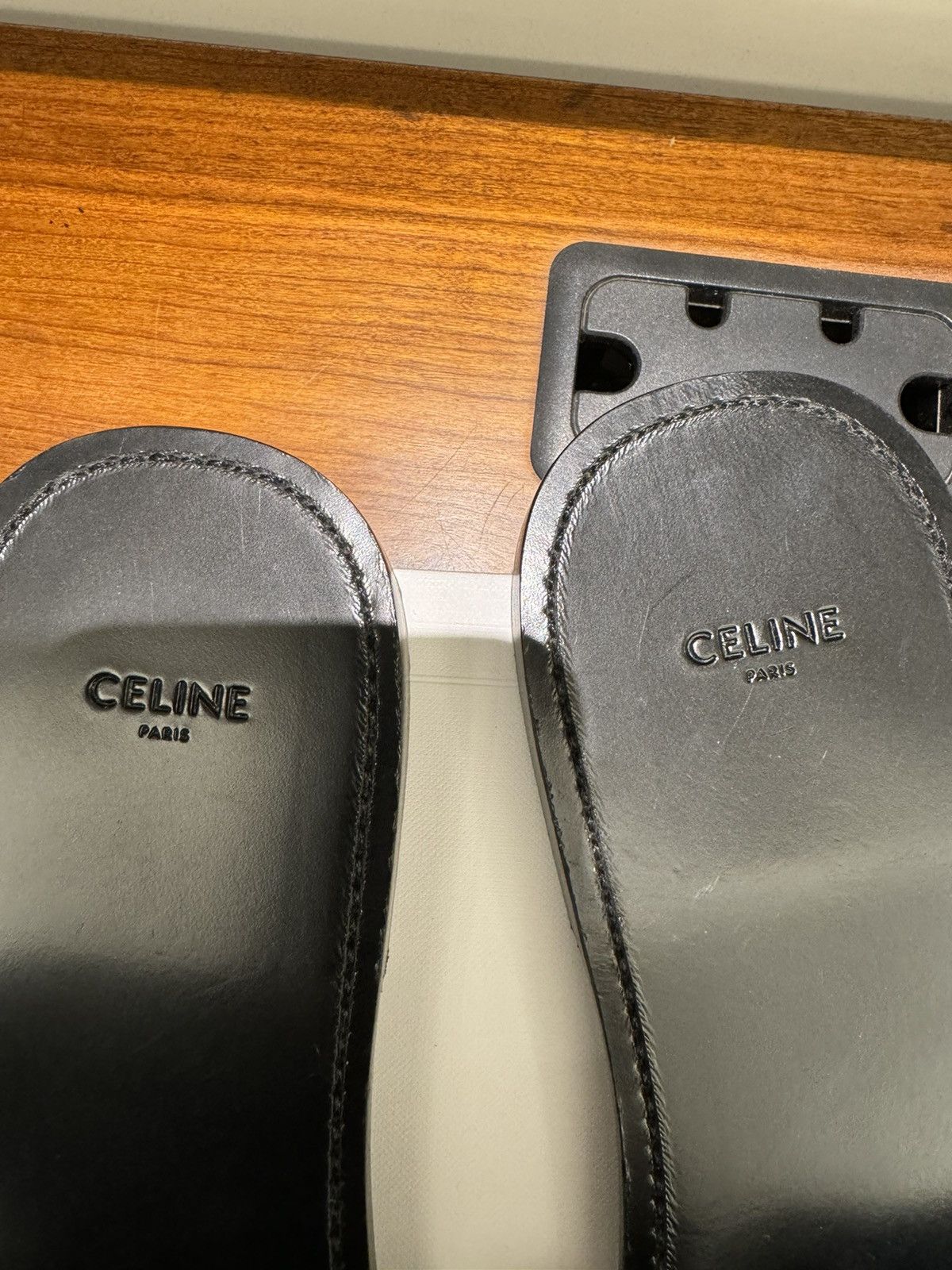 Celine × Hedi Slimane Celine logo sandal Sz43 Size US 10 / EU 43 - 3 Thumbnail