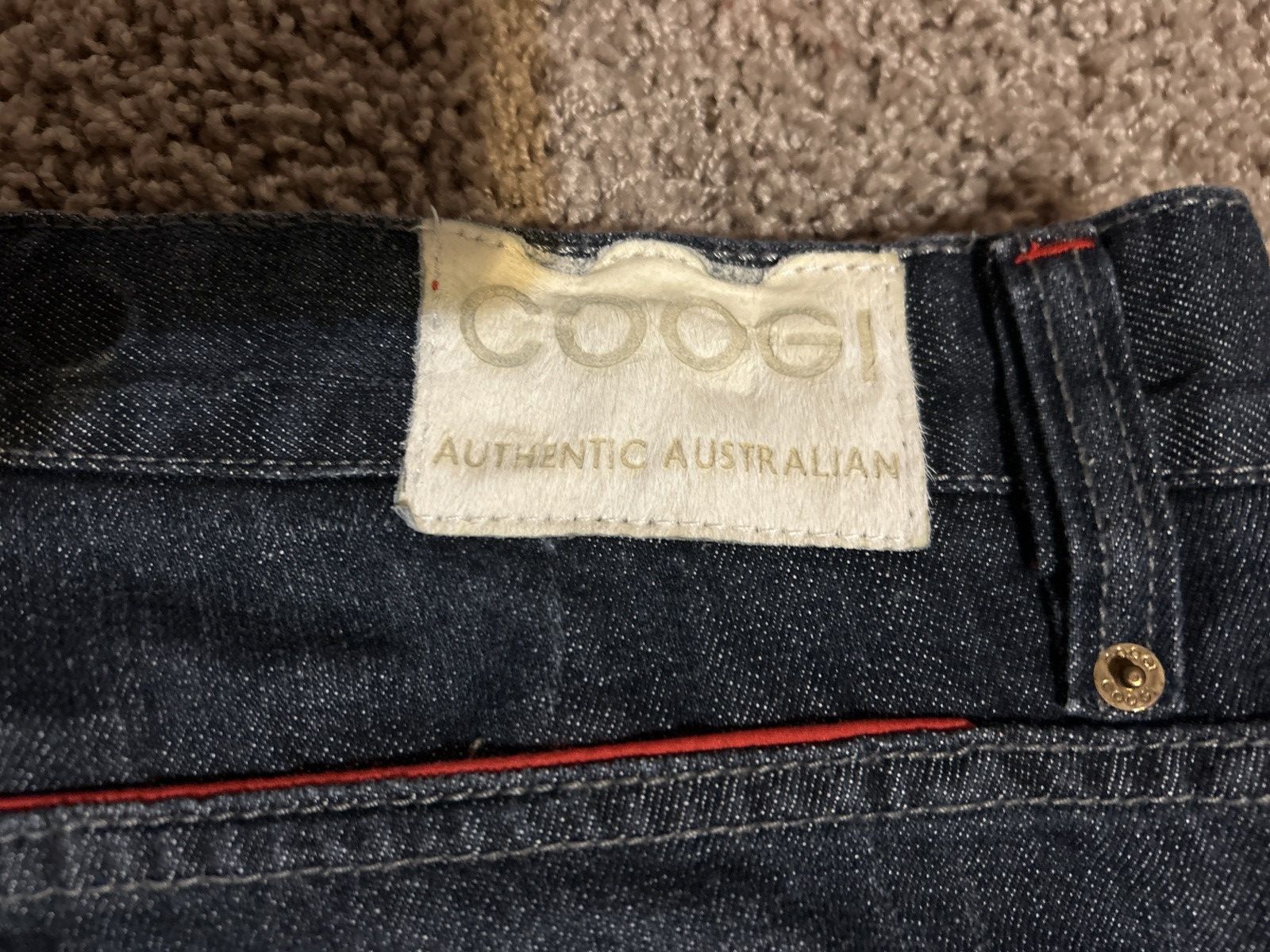 Coogi Mid 2000s Authentic Coogi world map Jeans Size US 36 / EU 52 - 12 Thumbnail