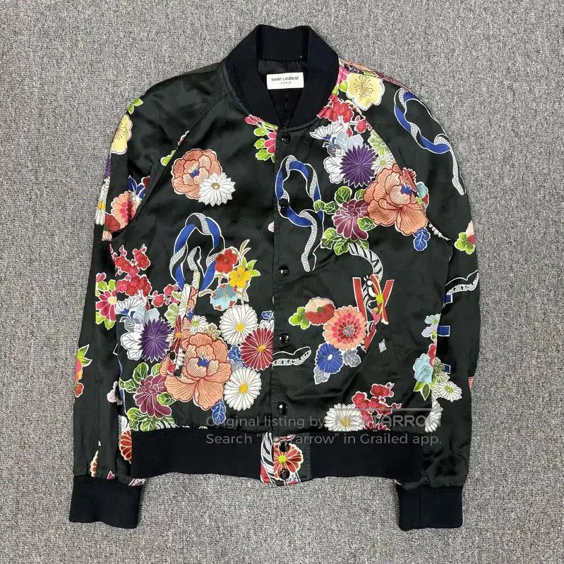 Yves Saint Laurent Saint Laurent Colorful Nylon Women's Jacket . Size S / US 4 / IT 40 - 1 Thumbnail