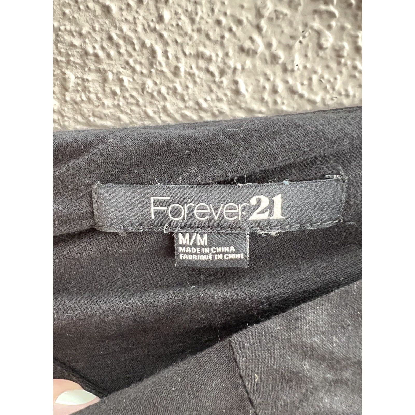 Forever 21 Forever 21 Womens Juniors Dress Sleeveless Size M Black Geometric V-Neck Party/Cocktail Dress Short Size M / US 6-8 / IT 42-44 - 6 Thumbnail