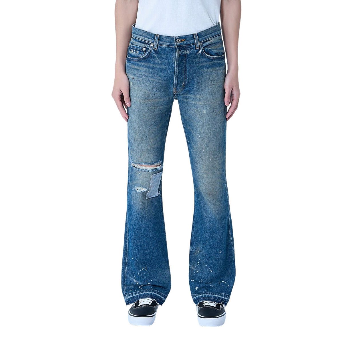 GALLERY DEPT. Blue Dagger Bootcut Jeans New & Authentic (Men