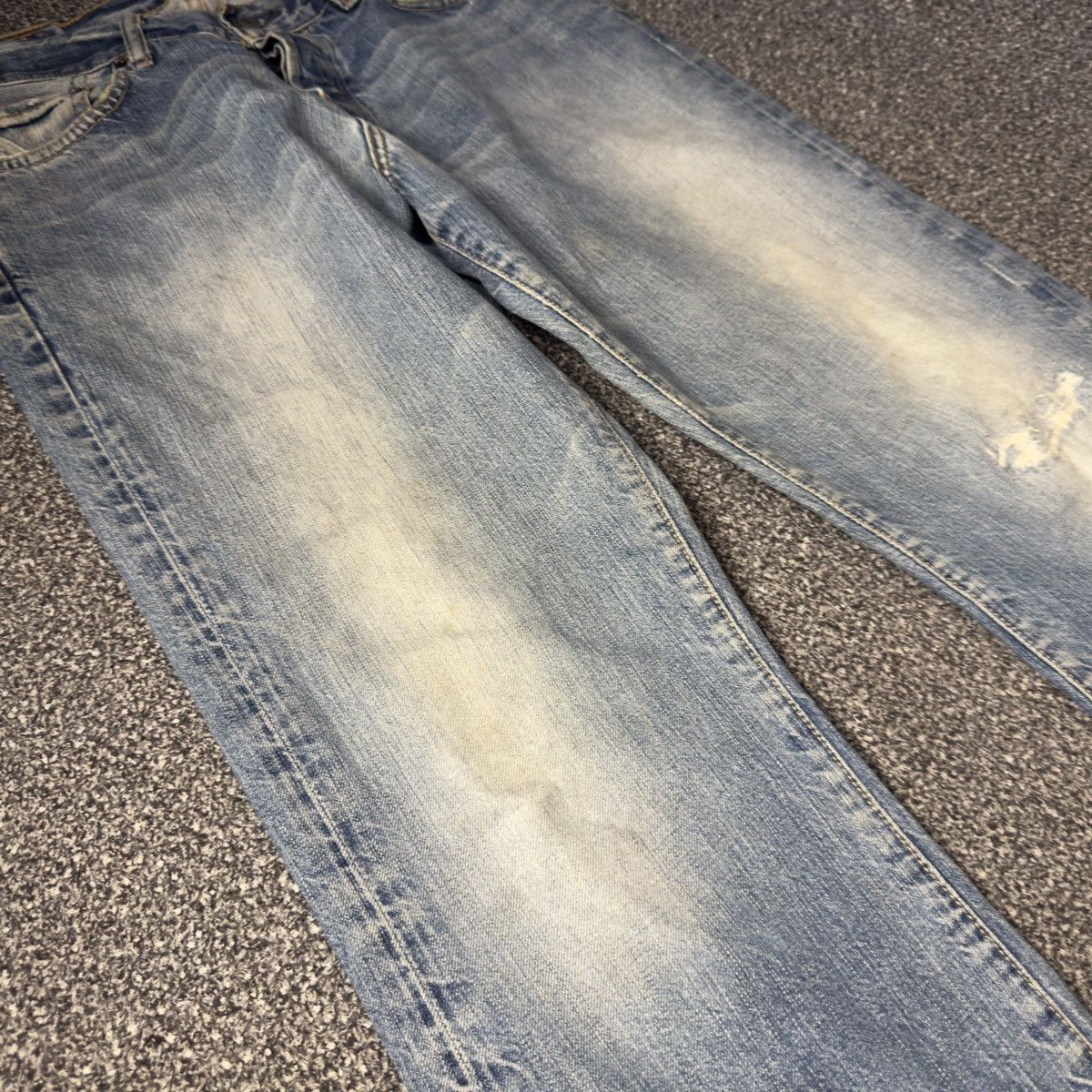 Abercrombie & Fitch 90s Flared Sick AF Boot Denim Size US 32 / EU 48 - 6 Thumbnail