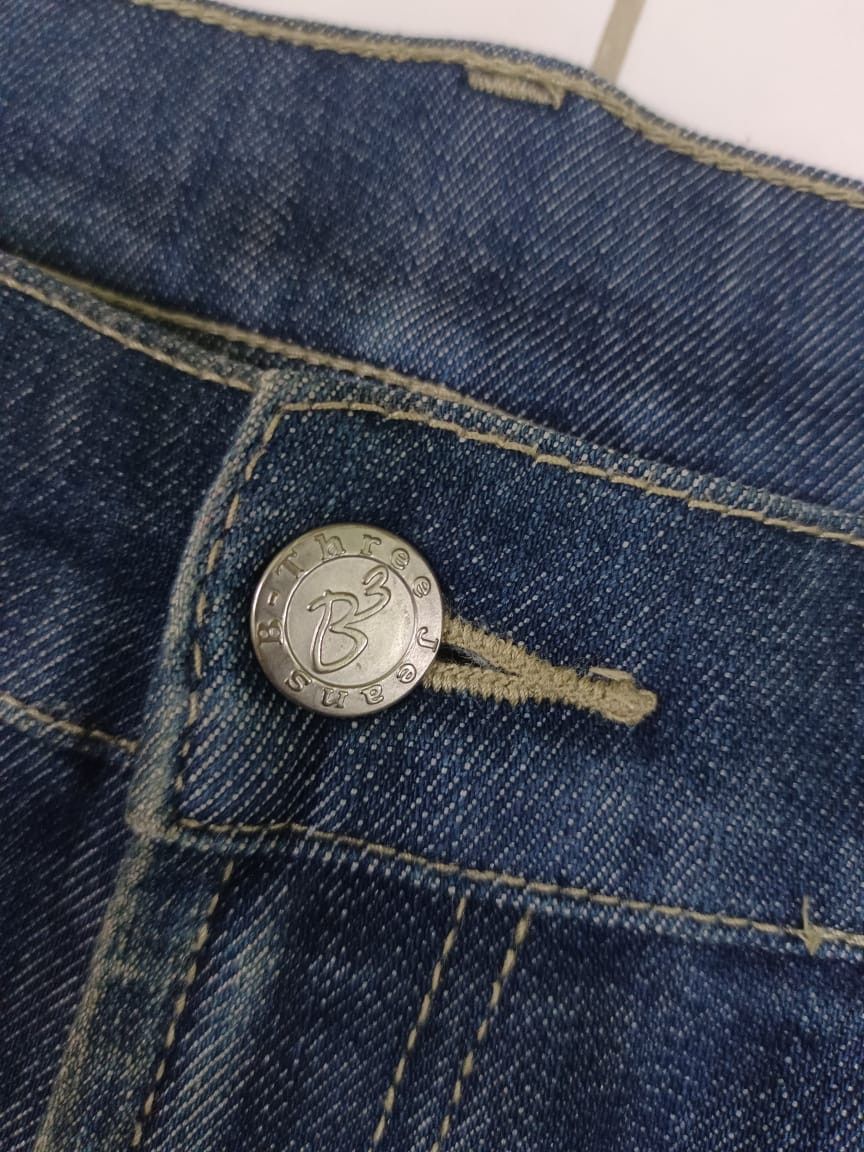 If Six Was Nine × Japanese Brand × Le Grande Bleu (L.G.B.) B3 B-Three Flare Customs Distressed Jeans Size 34" / US 12 / IT 48 - 11 Thumbnail