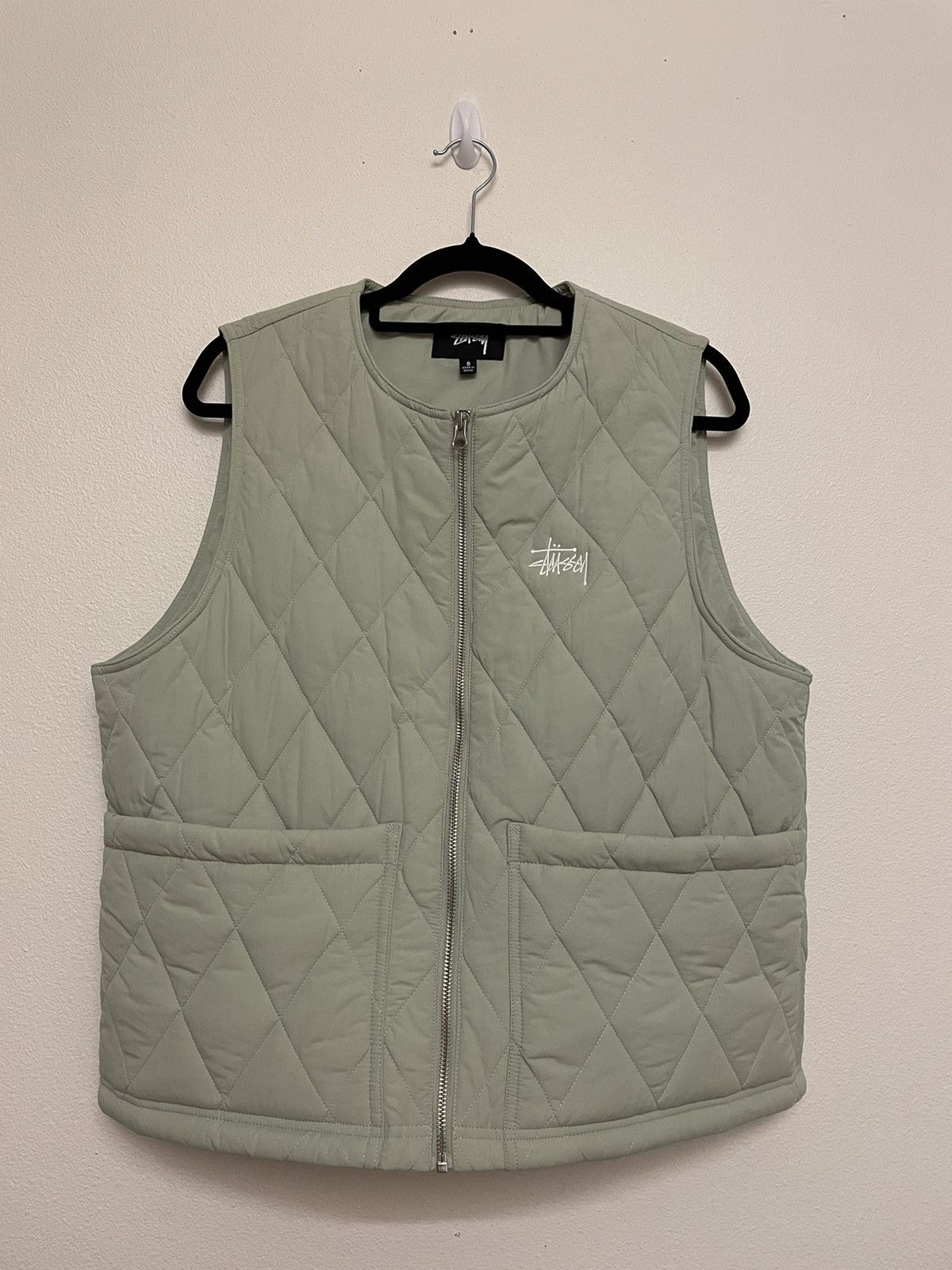 Stussy Stussy Diamond Quilted Vest | Grailed