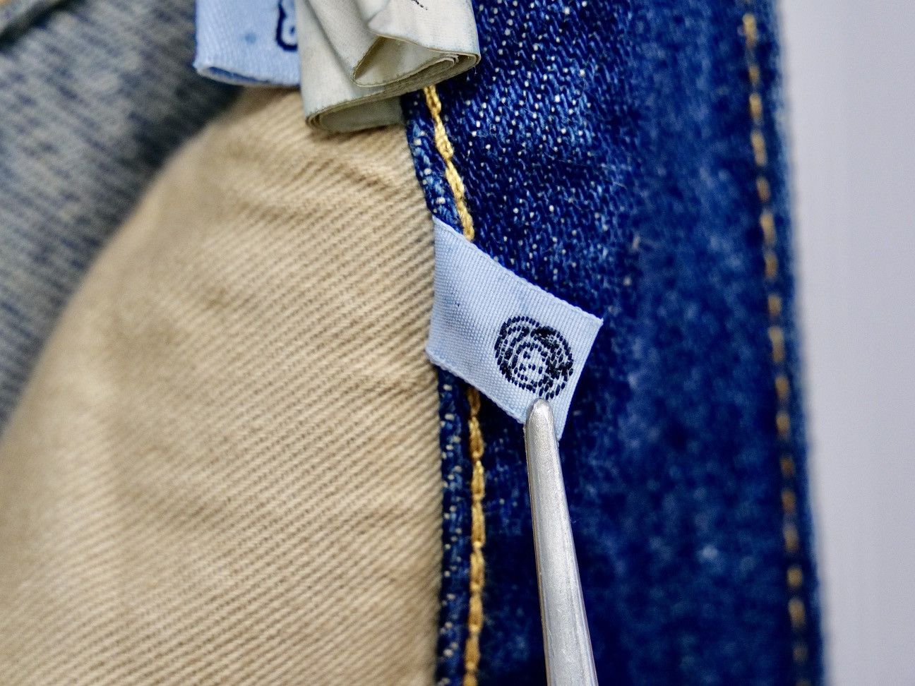 Billionaire Boys Club 2000s OG Japan Made BBC Astronaut Head Embroidery Jeans Size US 33 - 14 Thumbnail