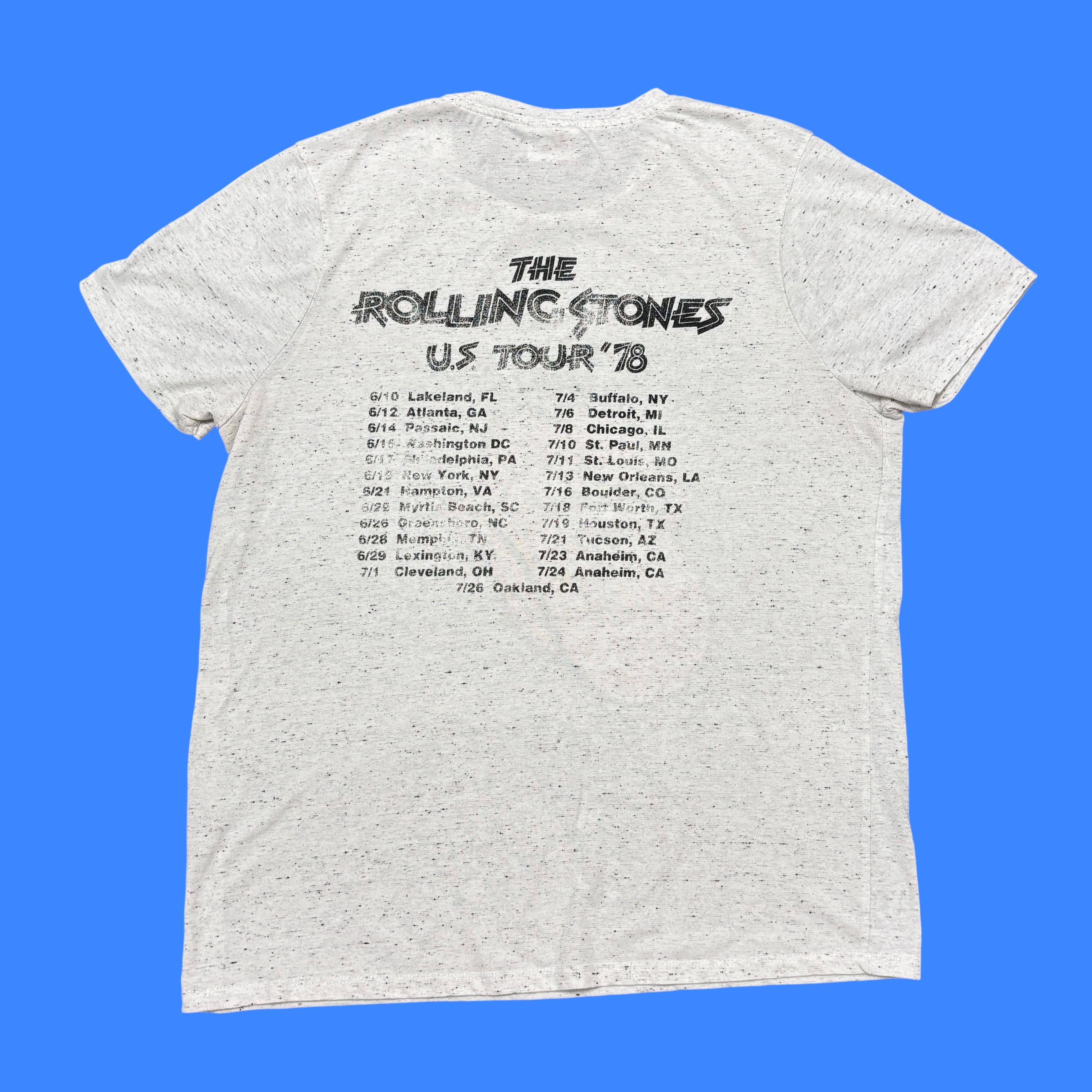 Band Tees Rolling Stones Shirt Tour Concert Rock Band Tee Size US L / EU 52-54 / 3 - 2 Thumbnail