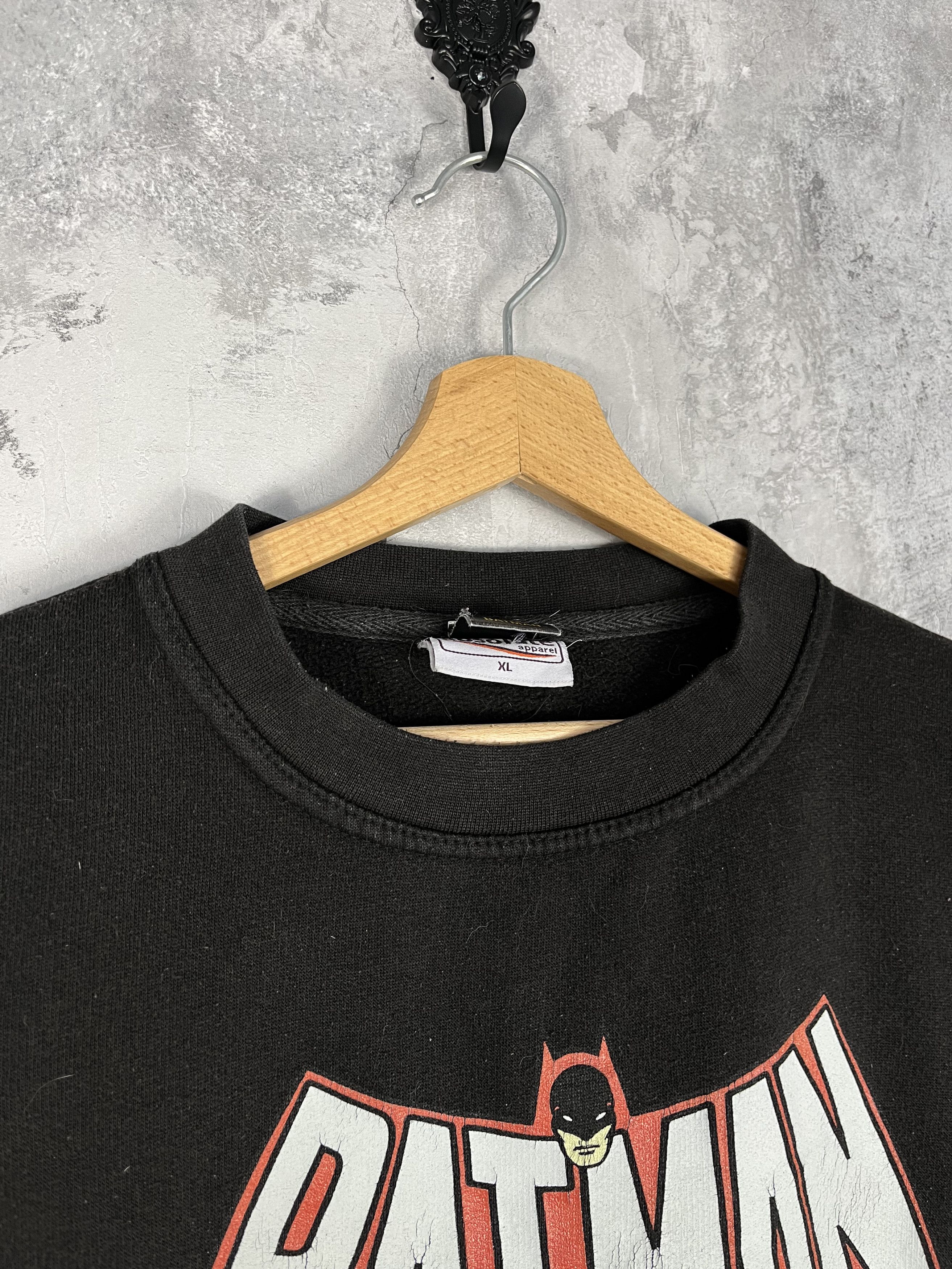 DC Comics × Vintage 80’s Batman Vintage Sweatshirt🦇 Size US XL / EU 56 / 4 - 3 Thumbnail