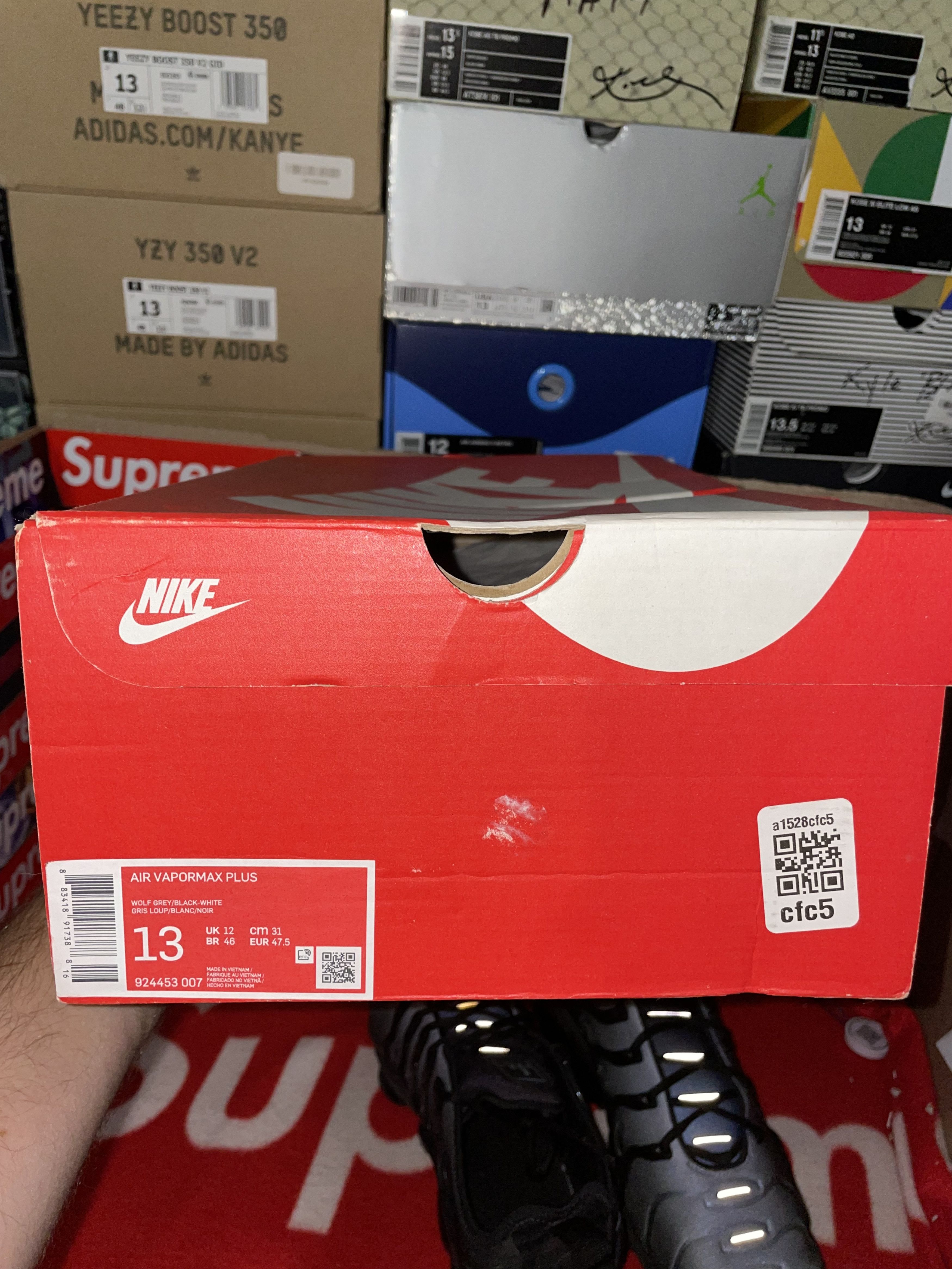 Nike Nike Air VaporMax Plus Aluminum 924453-018 size 13 VNDS box Size US 13 / EU 46 - 11 Thumbnail
