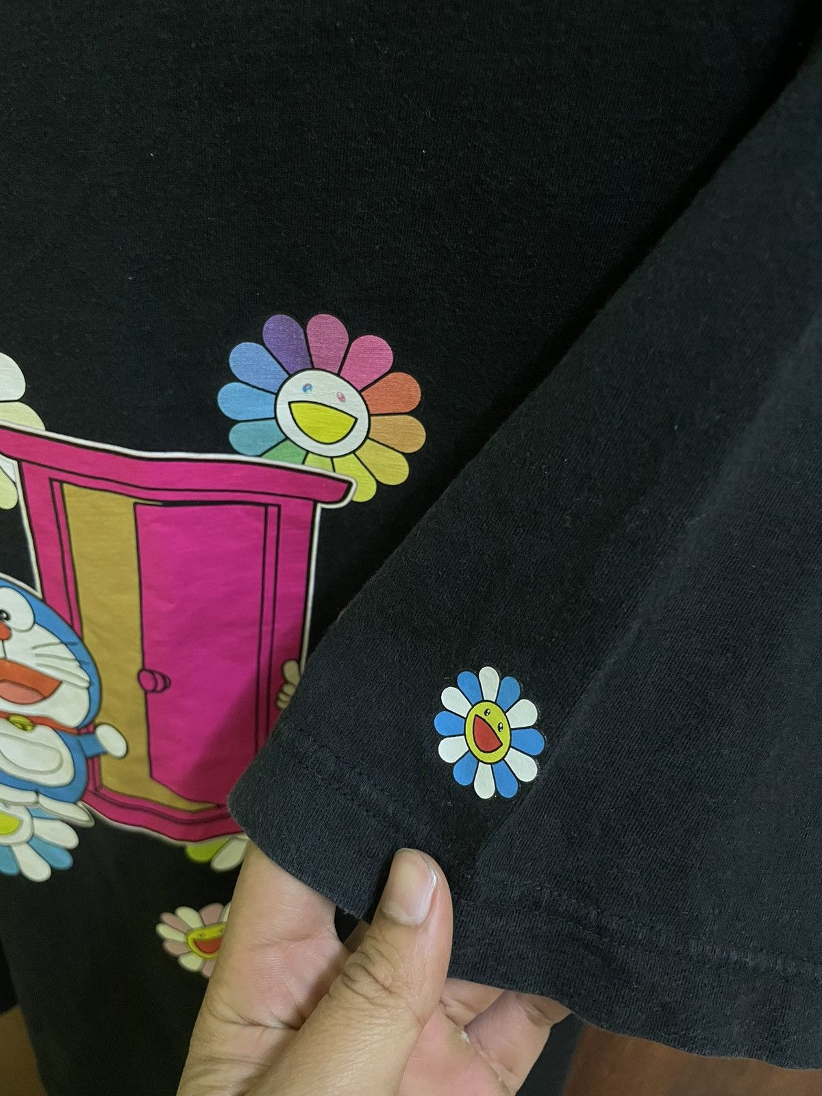 Takashi Murakami × Uniqlo Rare Takashi Murakami X Doraemon uniqlo tshirt Size US L / EU 52-54 / 3 - 3 Thumbnail