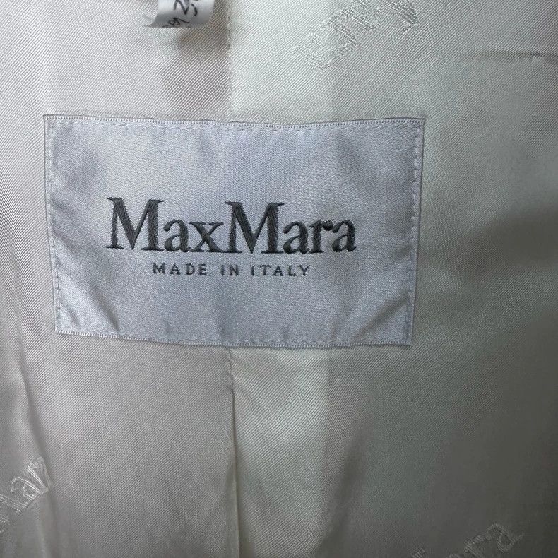Max Mara Max Mara White Alpaca Teddy Coat Size S / US 4 / IT 40 - 5 Thumbnail