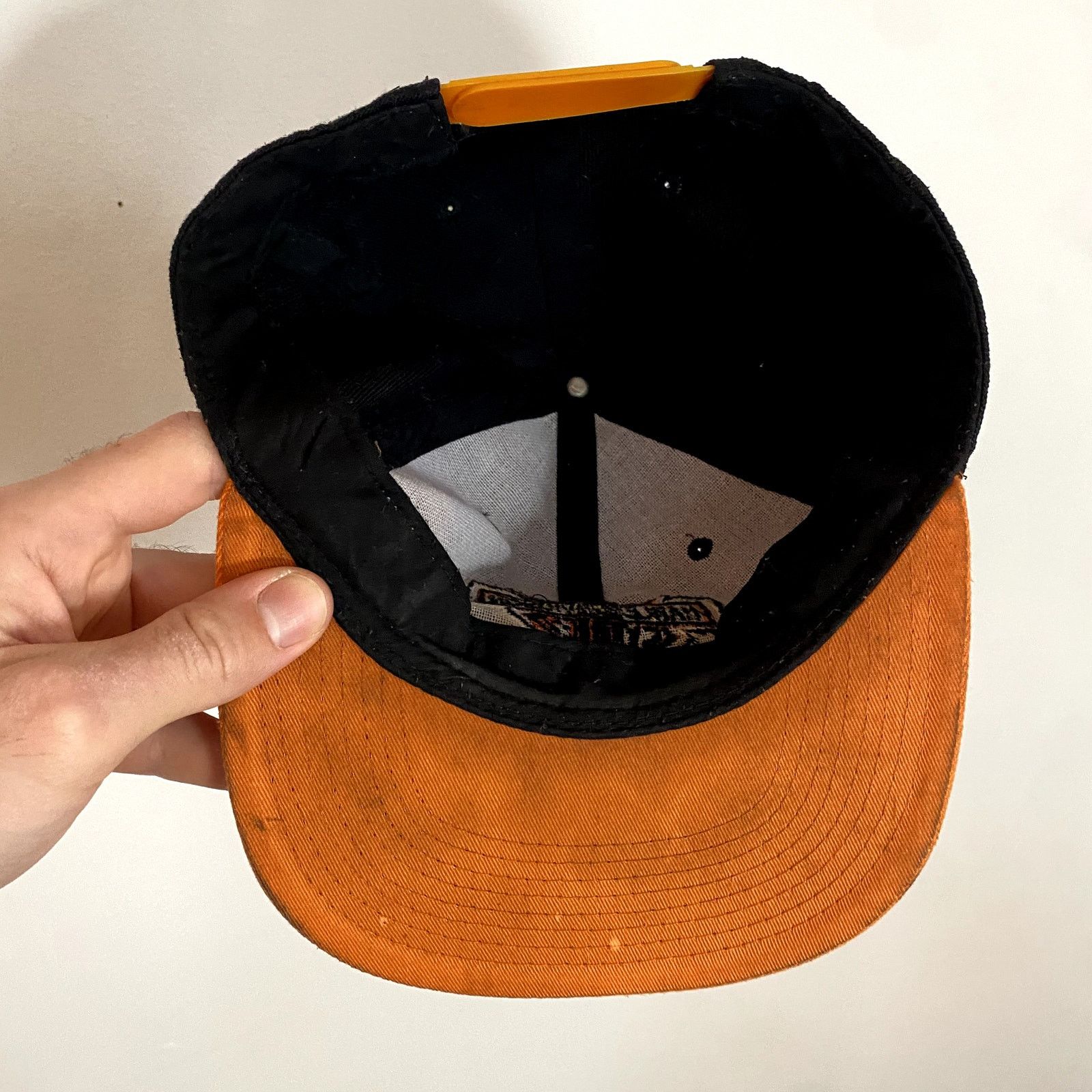 Harley Davidson × Vintage Vintage Harley Davidson Snapback Hat Embroidered Distressed Size ONE SIZE - 5 Thumbnail