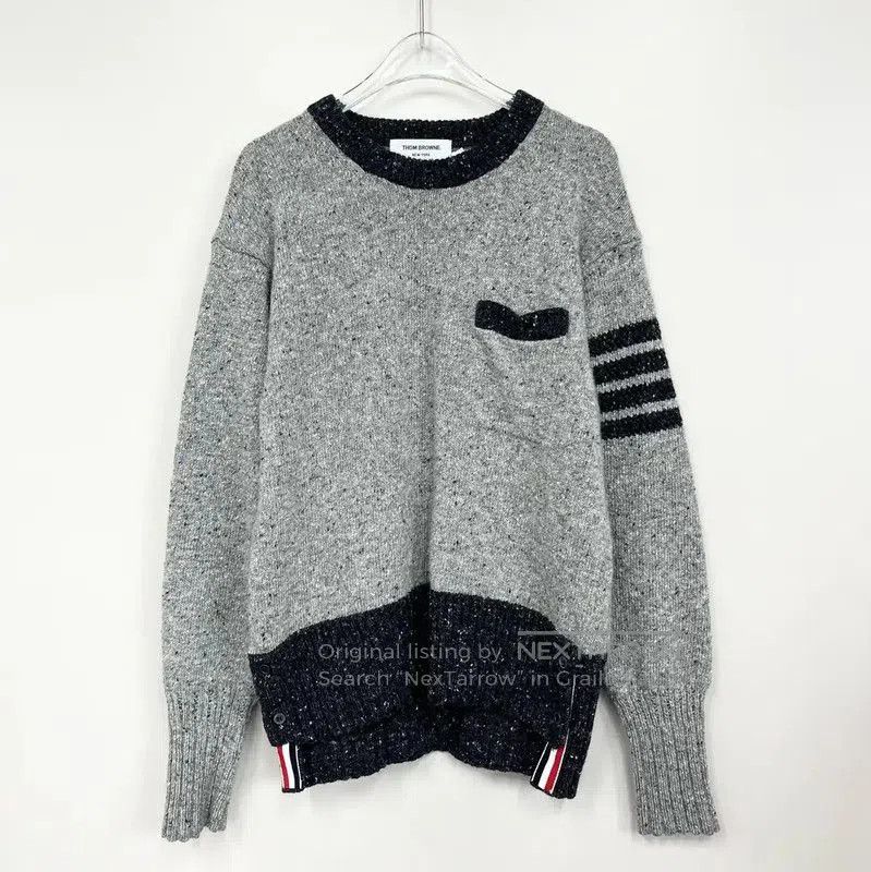 Thom Browne Thom Browne Gray Women's Sweater . Size M / US 6-8 / IT 42-44 - 1 Thumbnail
