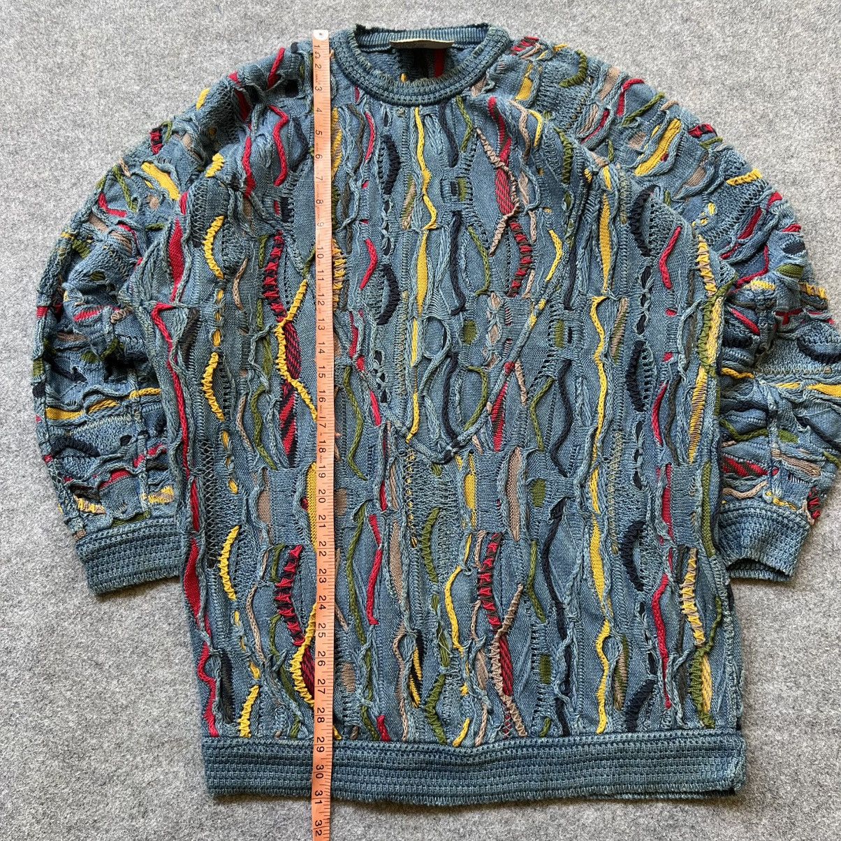 Coogi × Vintage Crazy Vintage Coogi Blues 3D Cable Knit Sweater Size US L / EU 52-54 / 3 - 7 Thumbnail