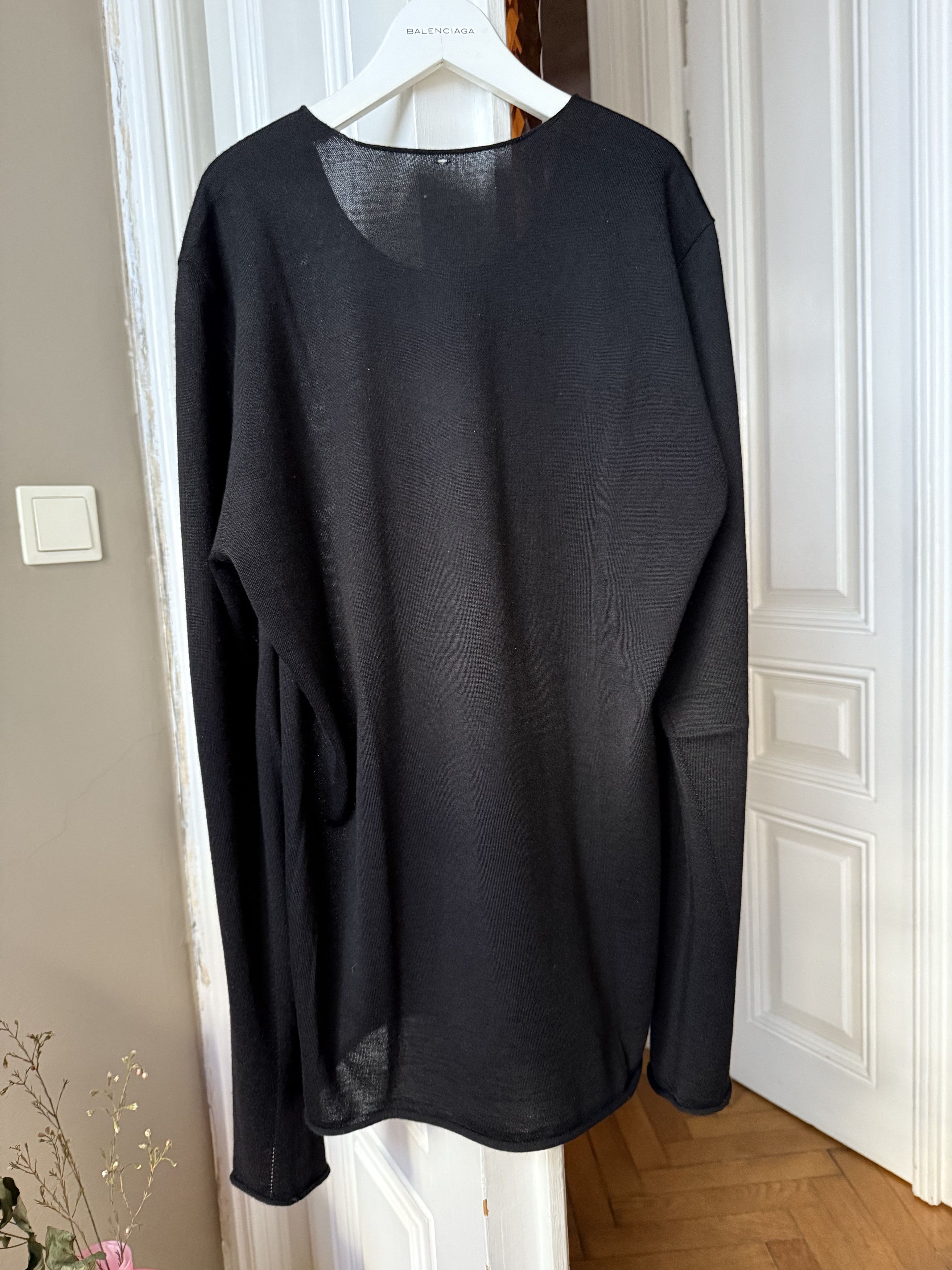 Label Under Construction LABEL UNDER CONSTRUCTION SWEATER -BLACK-SIZE M Size US M / EU 48-50 / 2 - 2 Thumbnail