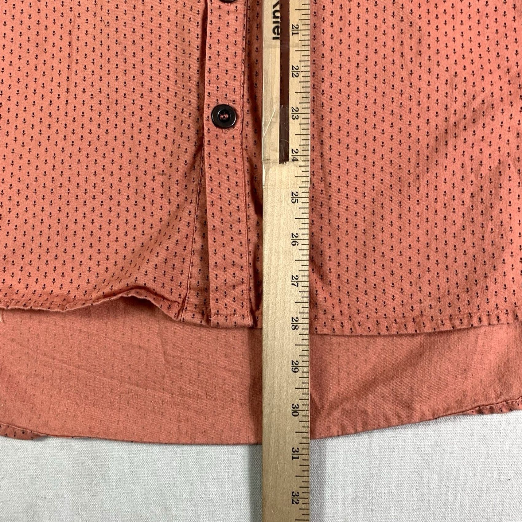 Scully Scully Shirt Womens Large Pink Button Up Mandarin Collar Western Cowboy Shirt Size L / US 10 / IT 46 - 5 Thumbnail