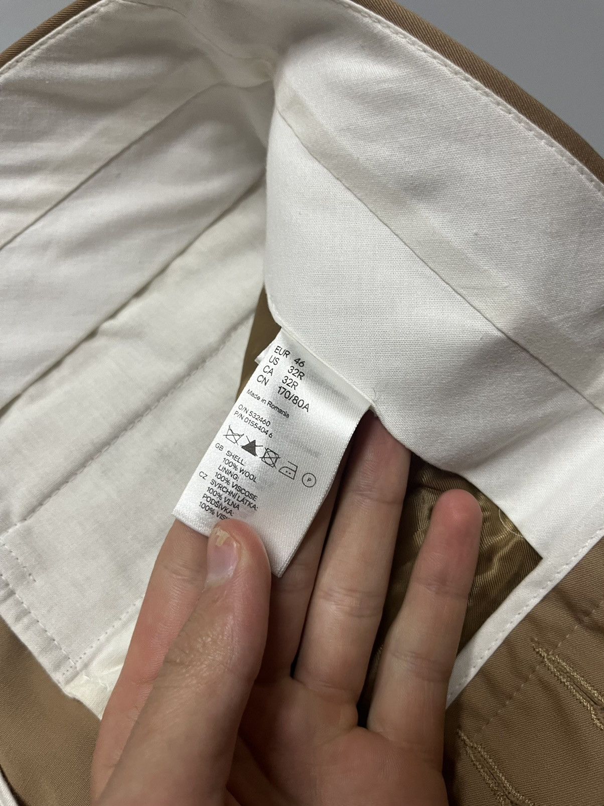 H&M × Maison Margiela Archive 3 Piece Suit Size 36R - 17 Thumbnail