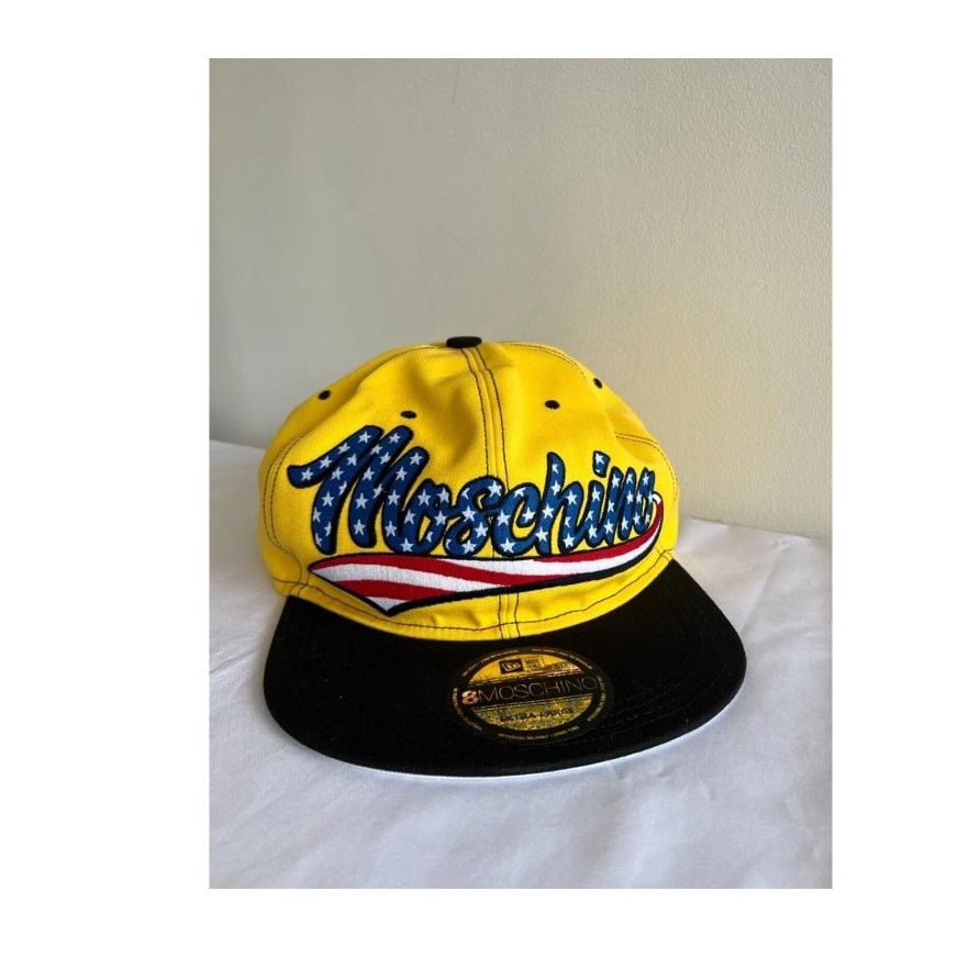 Moschino AW20 MOSCHINO Couture Jeremy Scott GIGANTIC SNAPBACK HAT Size ONE SIZE - 8 Thumbnail