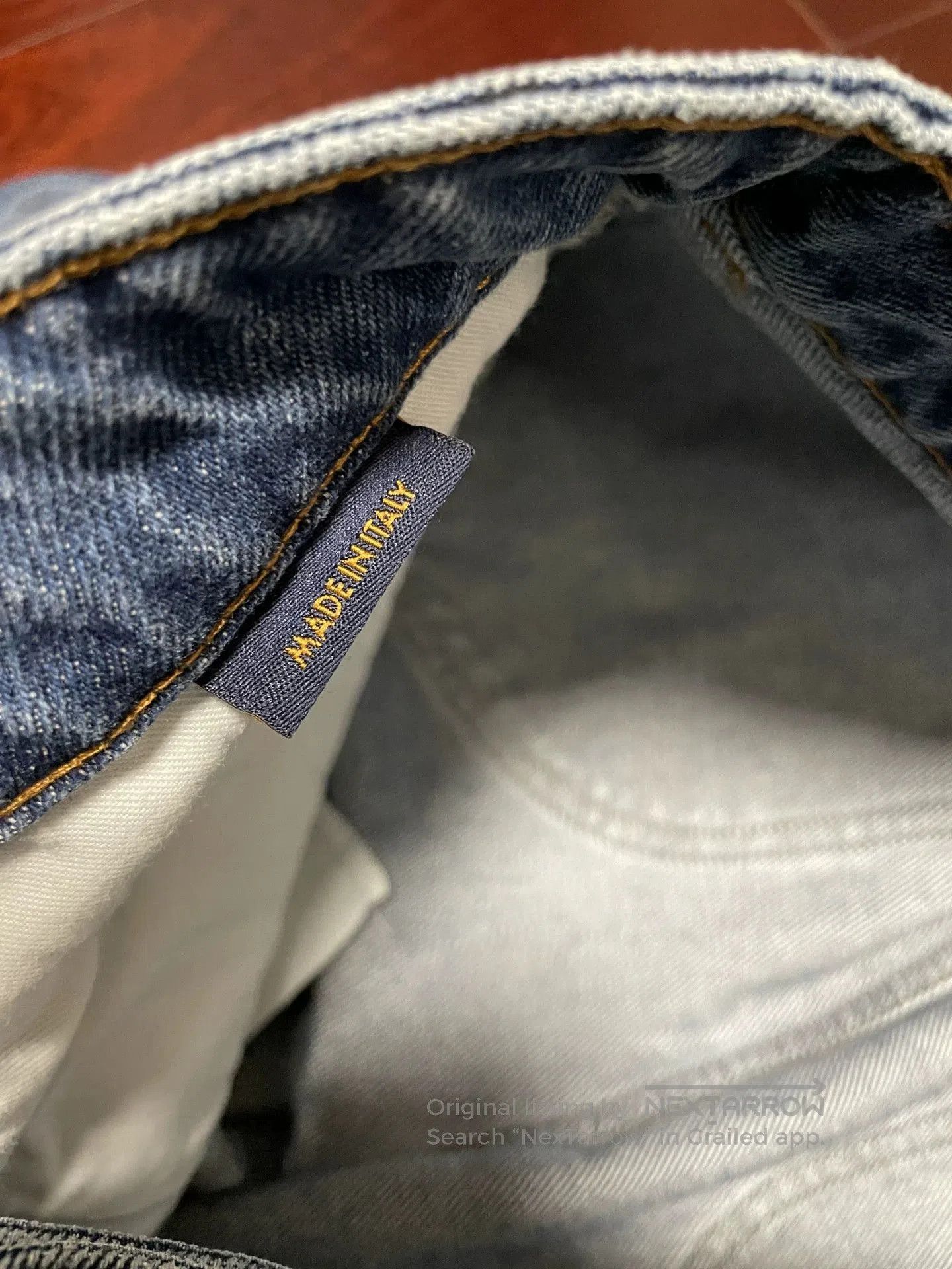 Louis Vuitton lv printed denim pants size 34. Size US 34 / EU 50 - 5 Thumbnail