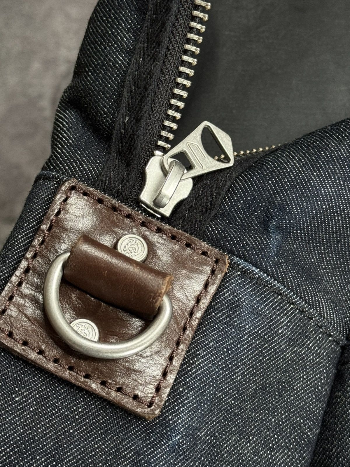 Diesel × Vintage Diesel big size travel bag handbag Y2K denim Size ONE SIZE - 20 Thumbnail
