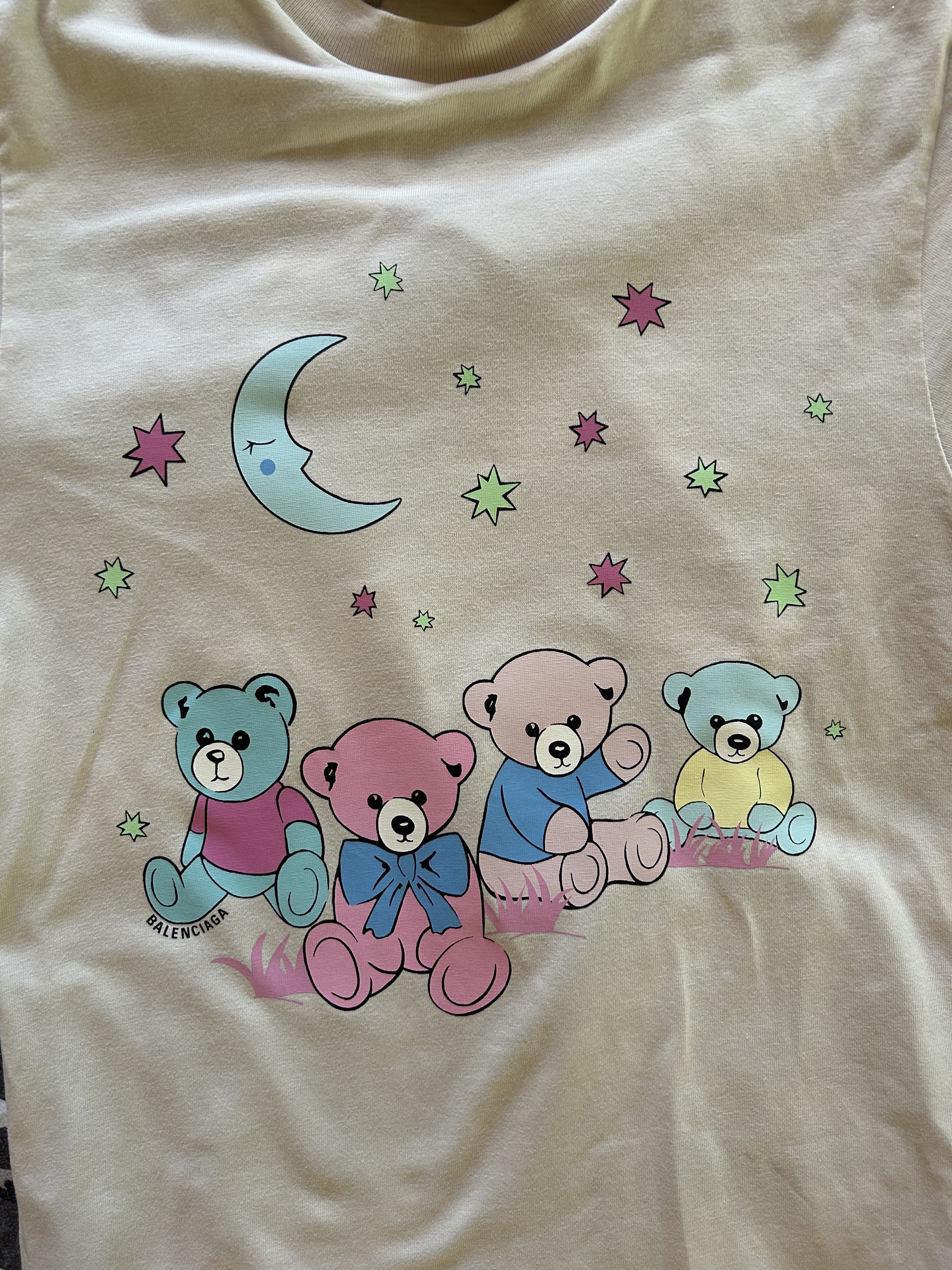 Balenciaga “Love Bear” Double Layer Camo T-Shirt SS21 Size US XS / EU 42 / 0 - 8 Thumbnail