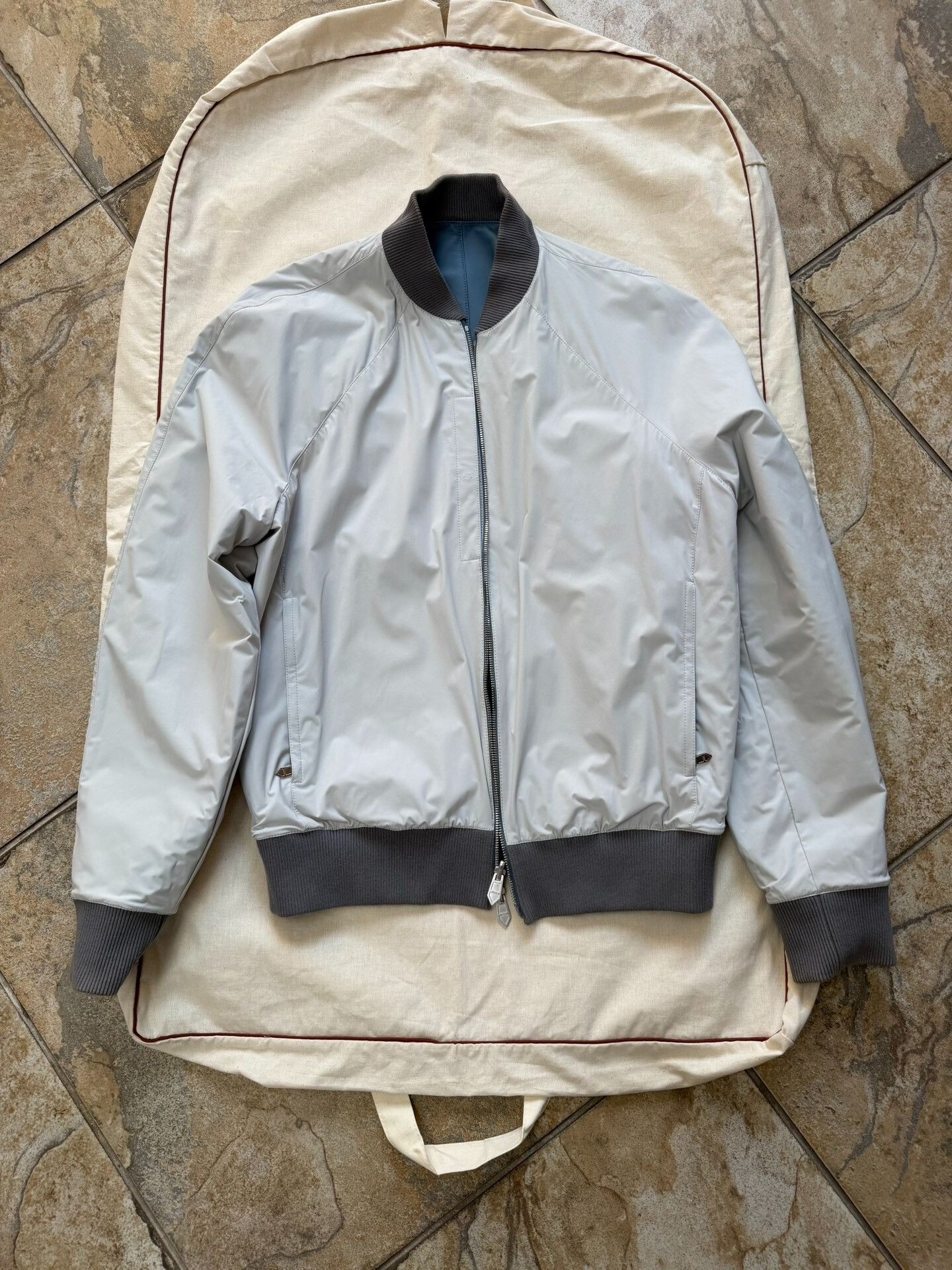 Hermes hermes reversible er jacket in blue Size US XXL / EU 58 / 5 - 6 Thumbnail