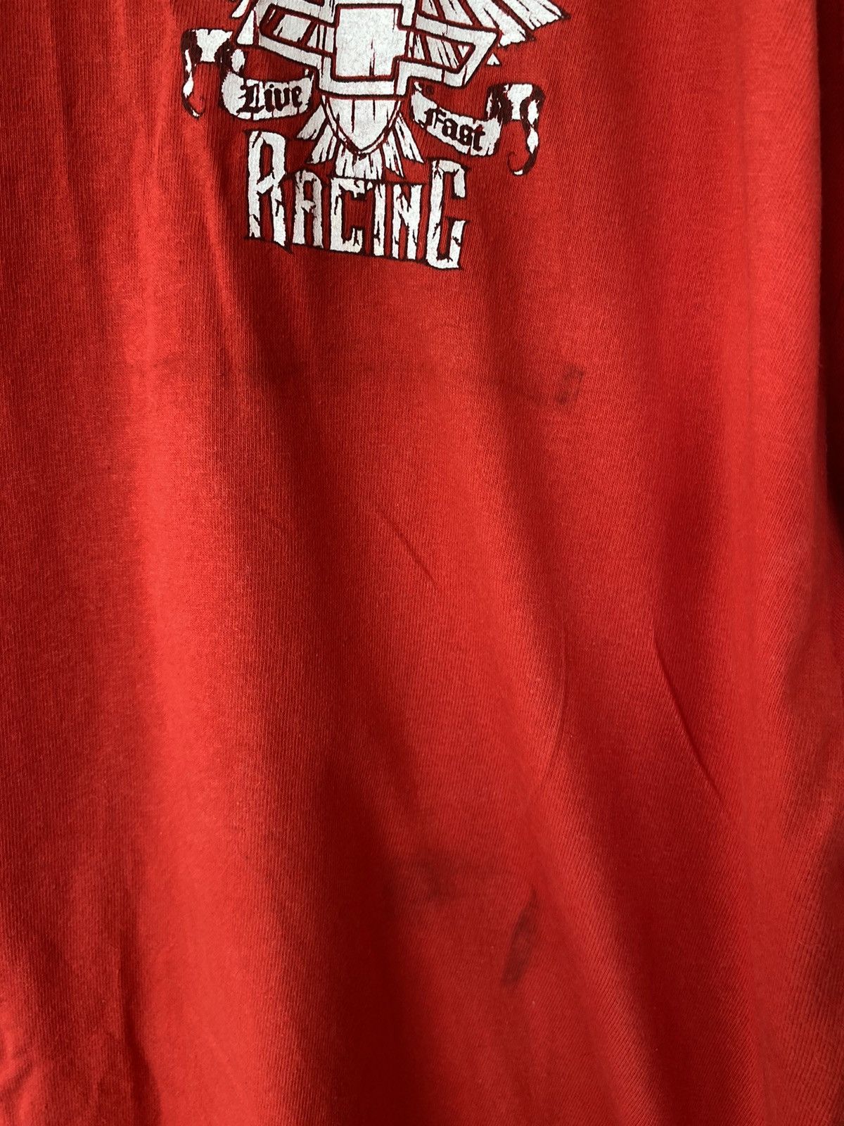 NASCAR Vintage Chevrolet Skull Tee Racing Chevy Tshirt Size US XXL / EU 58 / 5 - 12 Thumbnail