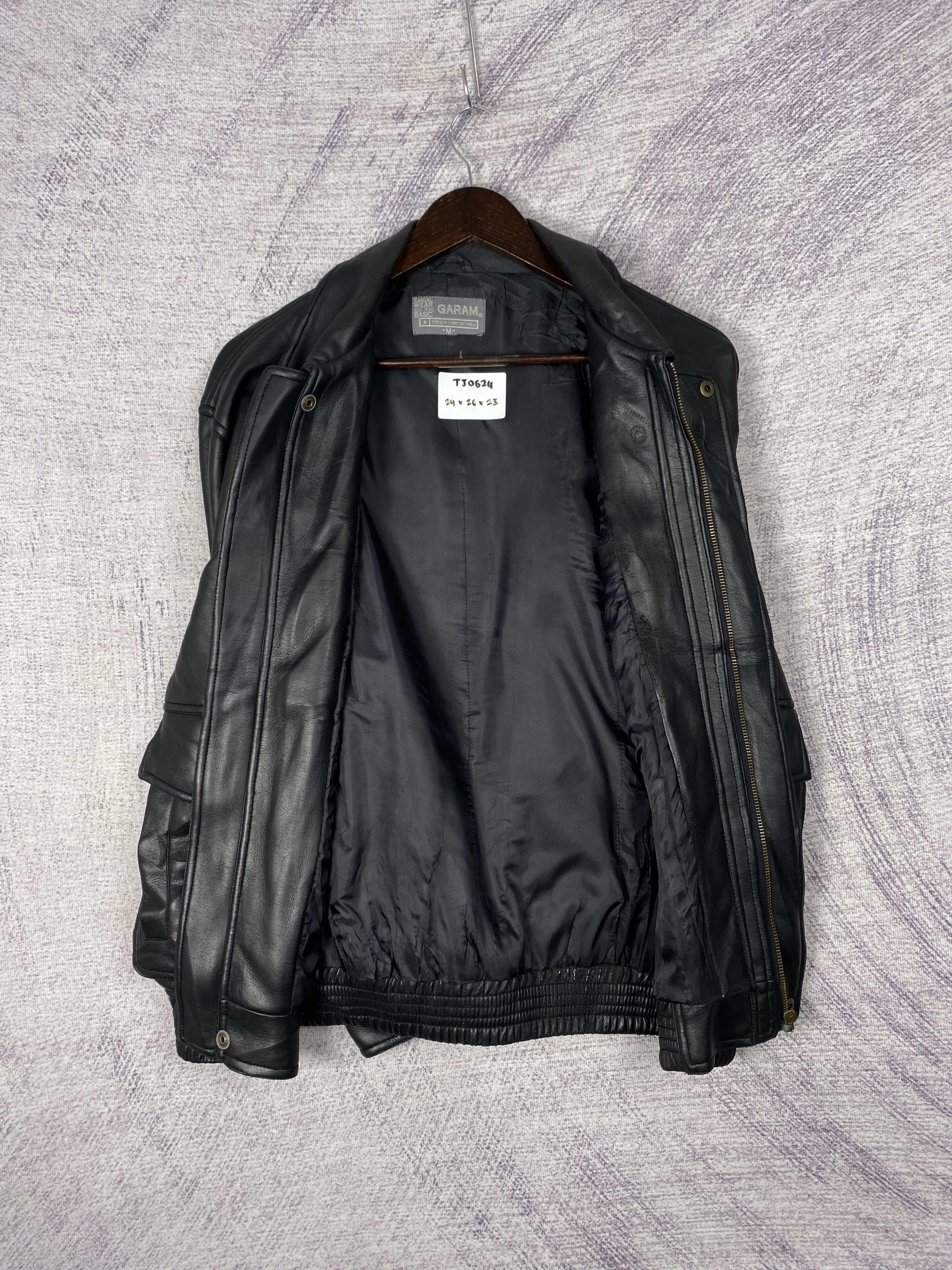 Japanese Brand Vintage Garam PVC Leather Black Jacket Size US M / EU 48-50 / 2 - 7 Thumbnail