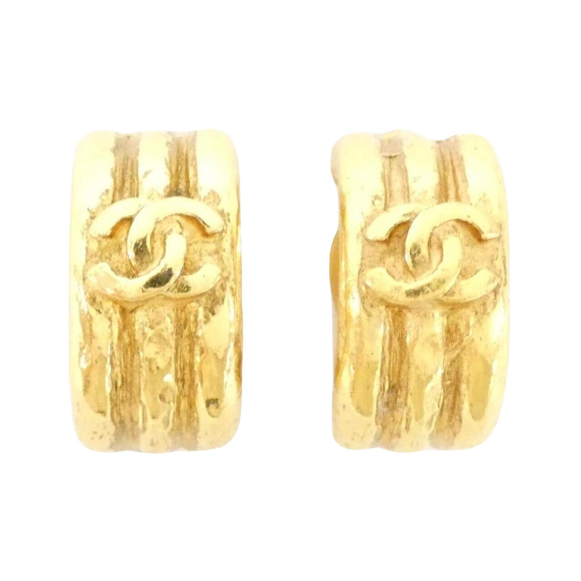 Chanel Chanel Coco Mark earring Size ONE SIZE - 1 Thumbnail