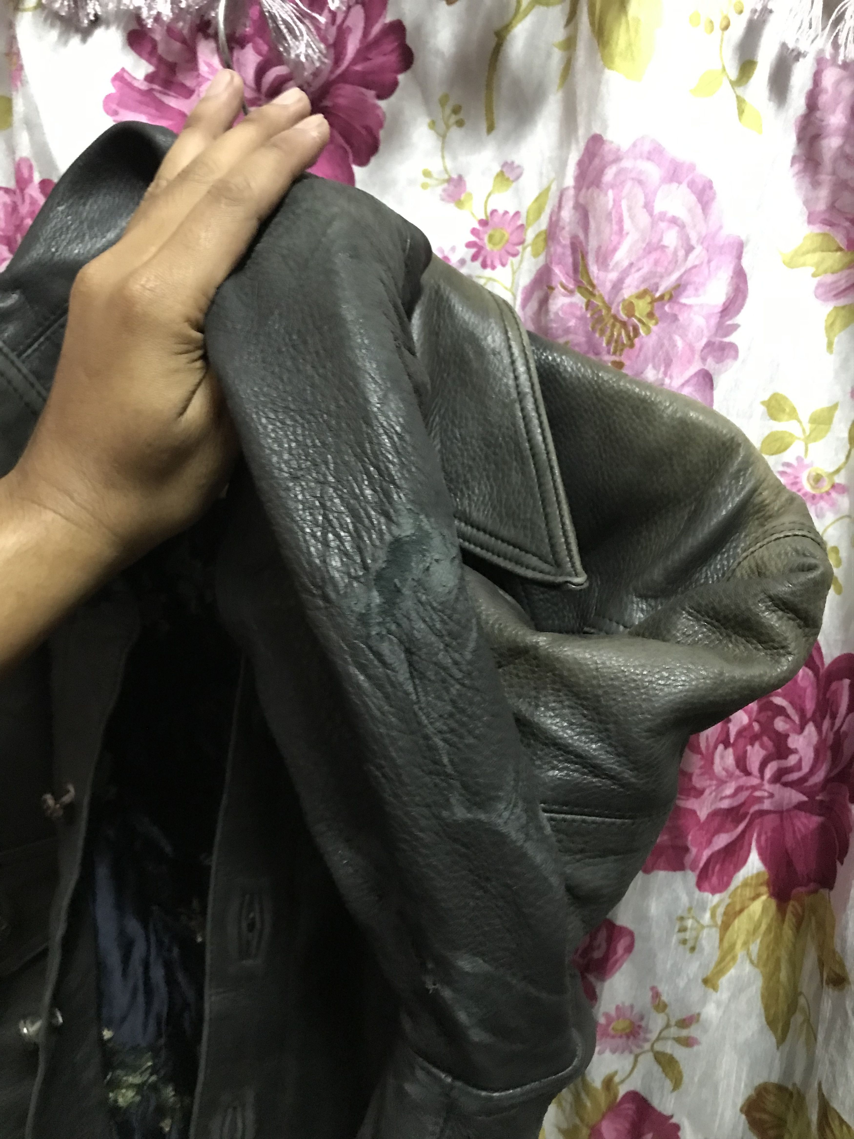 A&G Rock VINTAGE AMAL GUESSOUS TRUCKER LEATHER STERLING BLACK JACKET Size US S / EU 44-46 / 1 - 15 Thumbnail