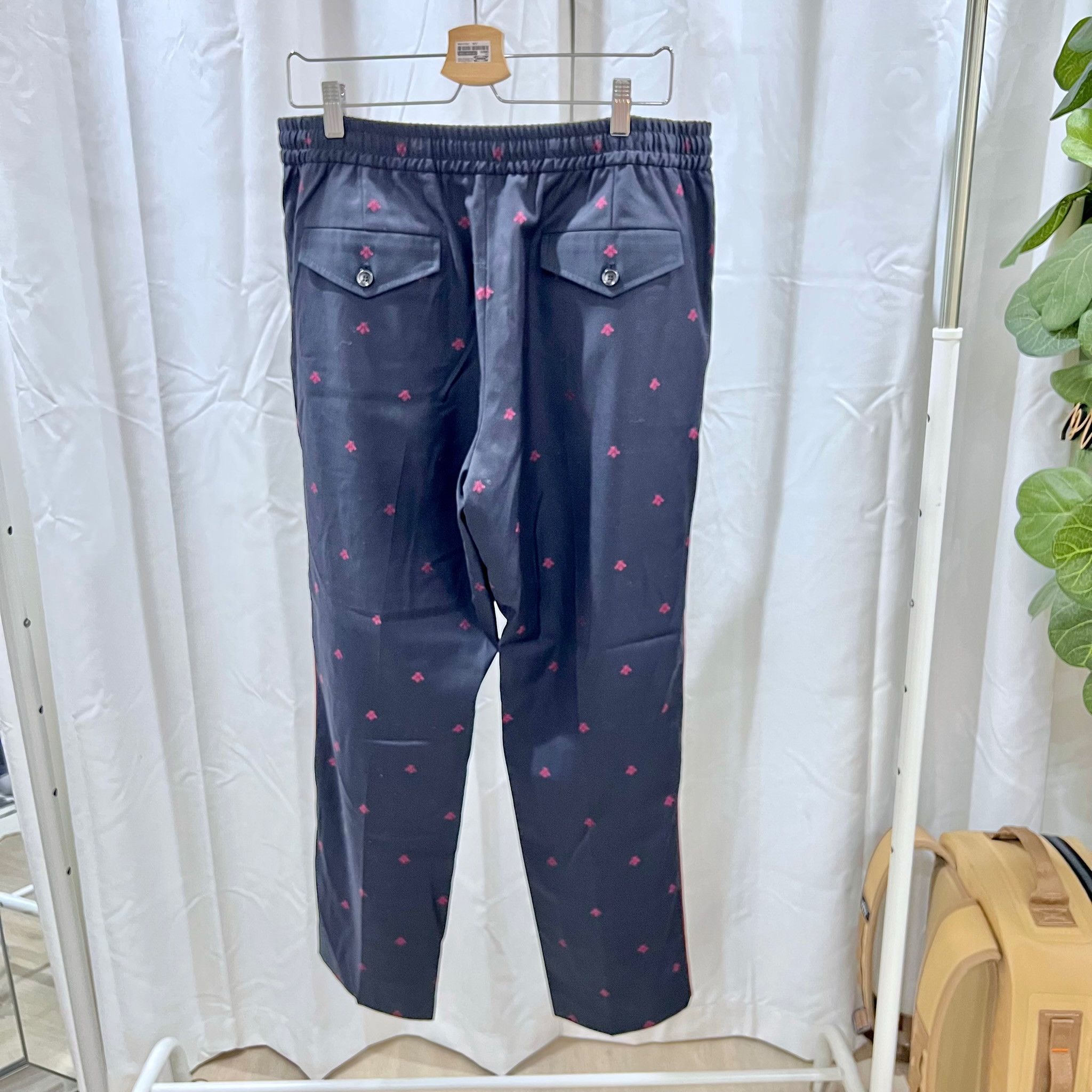 Gucci Gucci Bee All Over Logo Cotton Suit Dress Pants Size US 34 / EU 50 - 2 Thumbnail