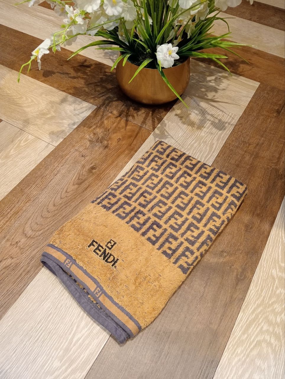 Fendi VINTAGE FENDI MONOGRAM TOWEL Size ONE SIZE - 1 Thumbnail