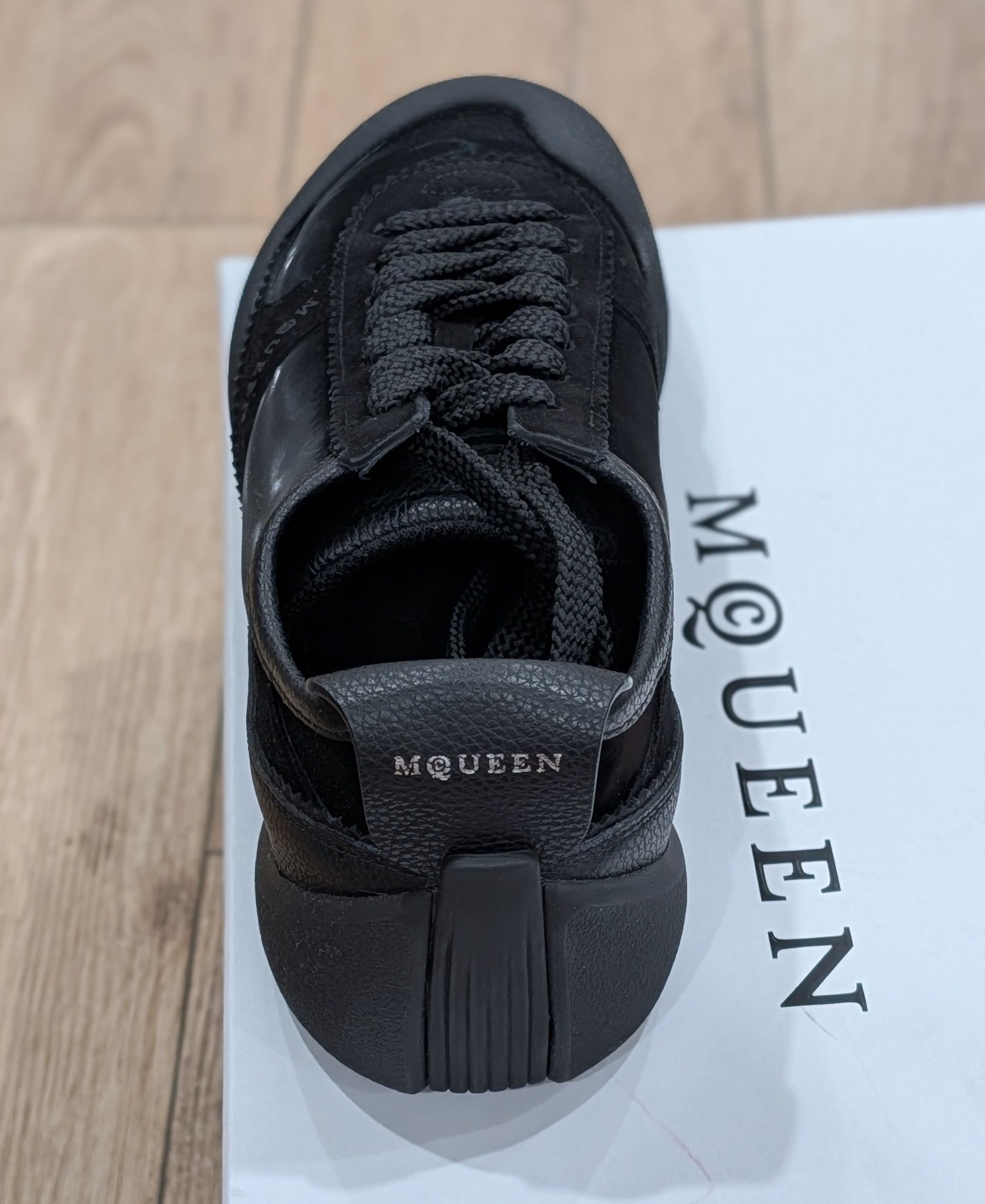 Alexander McQueen Alexander McQueen "Flexion" Low-Top Sneakers Black 43 US 10 Size US 10 / EU 43 - 4 Thumbnail
